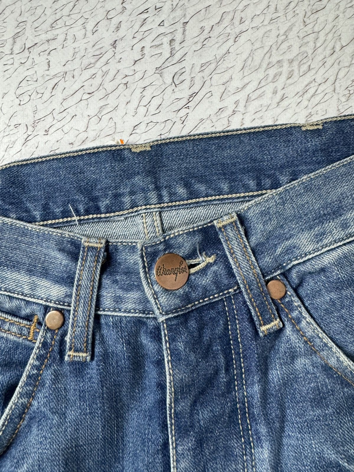 Vintage Wrangler Shaft jeans vintage banana tapered style Size US 28 / EU 44 - 7 Thumbnail