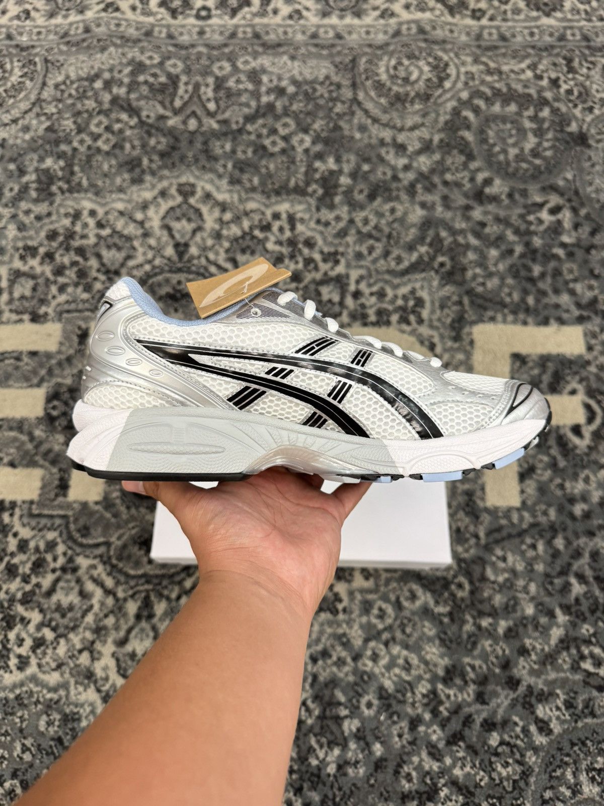 Asics × JJJJound JJJJound ASICS Gel-Kayano 14 White Baby Blue FAST SHIPPING Size US 8.5 / EU 41-42 - 4 Thumbnail