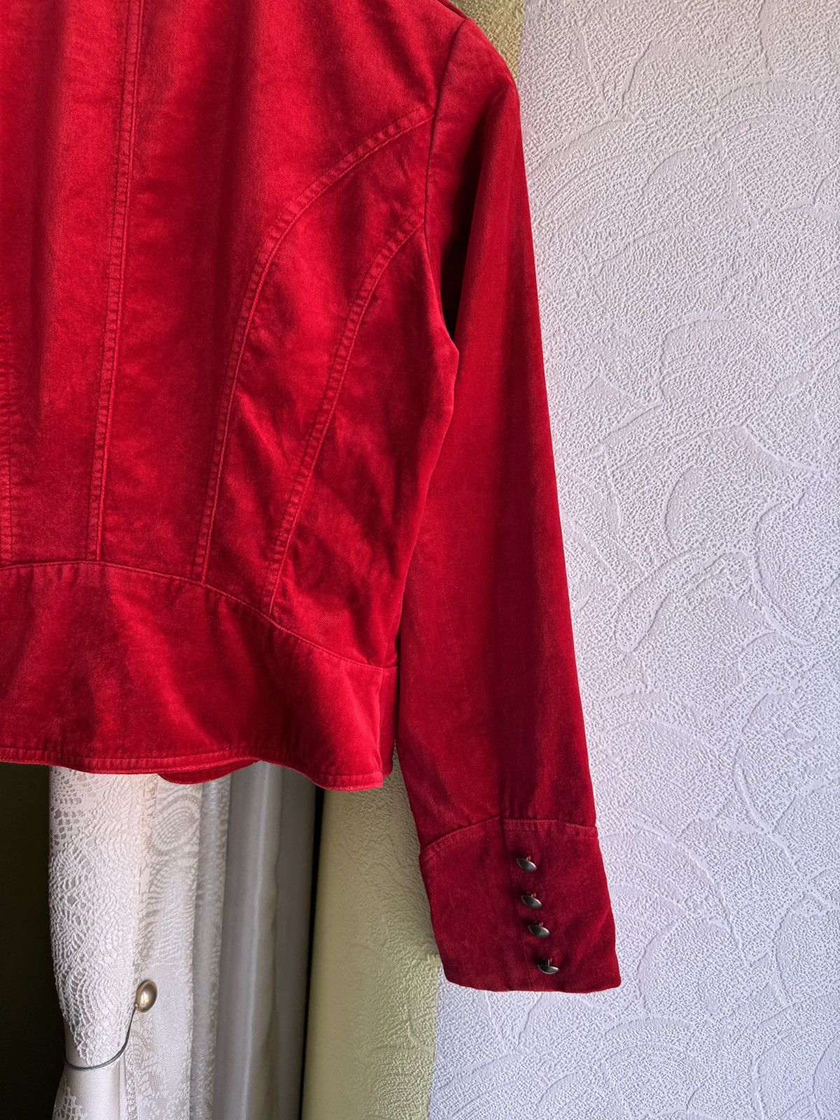Hysteric Glamour Vintage Military Napoleon Velour Jacket PPFM Balmain Style Size M / US 6-8 / IT 42-44 - 11 Thumbnail