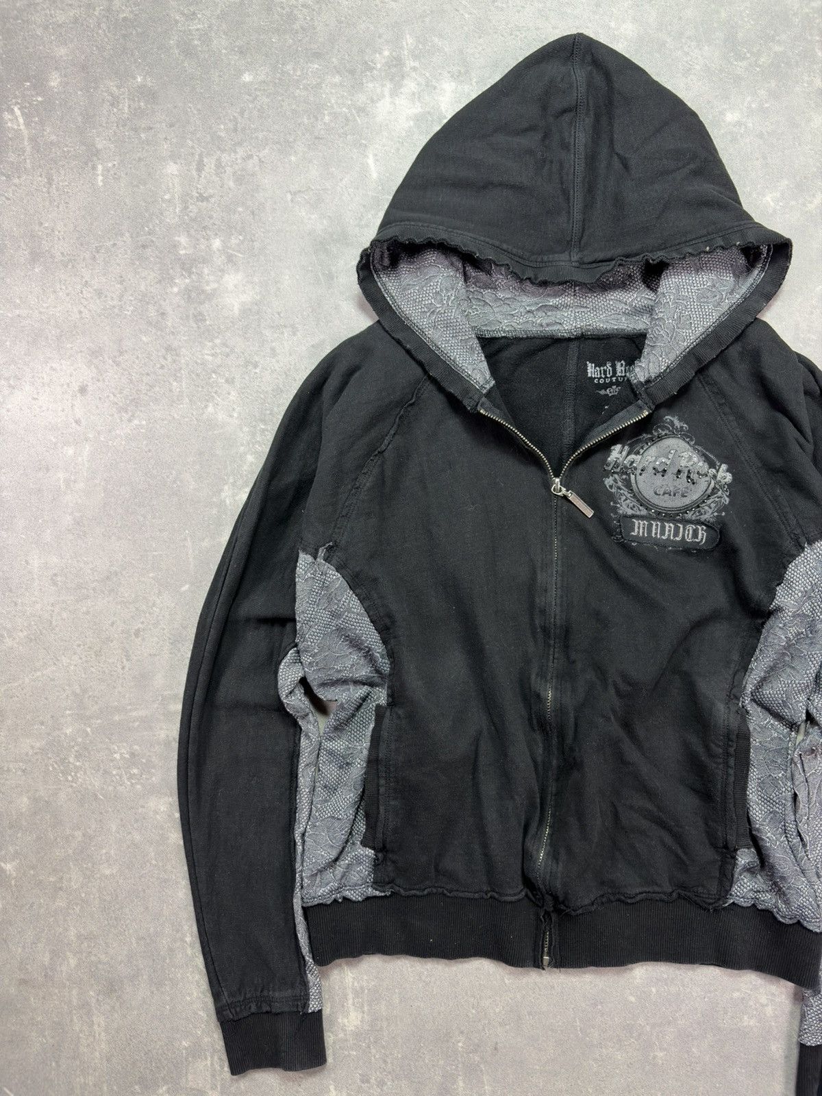 Hard Rock Cafe Hard Rock Cafe Couture Snakeskin Printed Zip Hoodie L Size L / US 10 / IT 46 - 3 Thumbnail