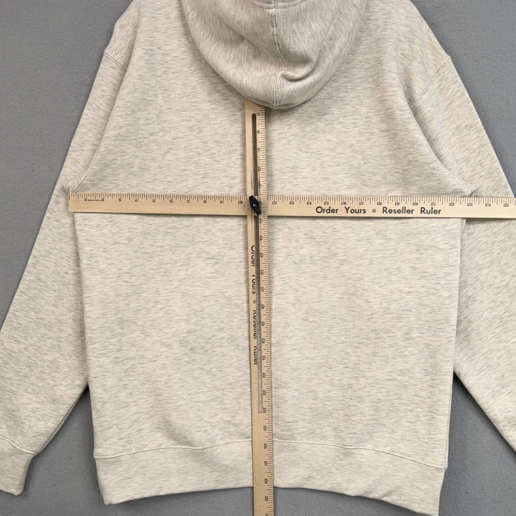 Vintage bigcotton Sarasota Hoodie Mens Large Beige Pullover Fleece Sweatshirt City Embroidered Kangaroo Pocket Streetwear Pullover Hoodie Mens Size US L / EU 52-54 / 3 - 5 Thumbnail