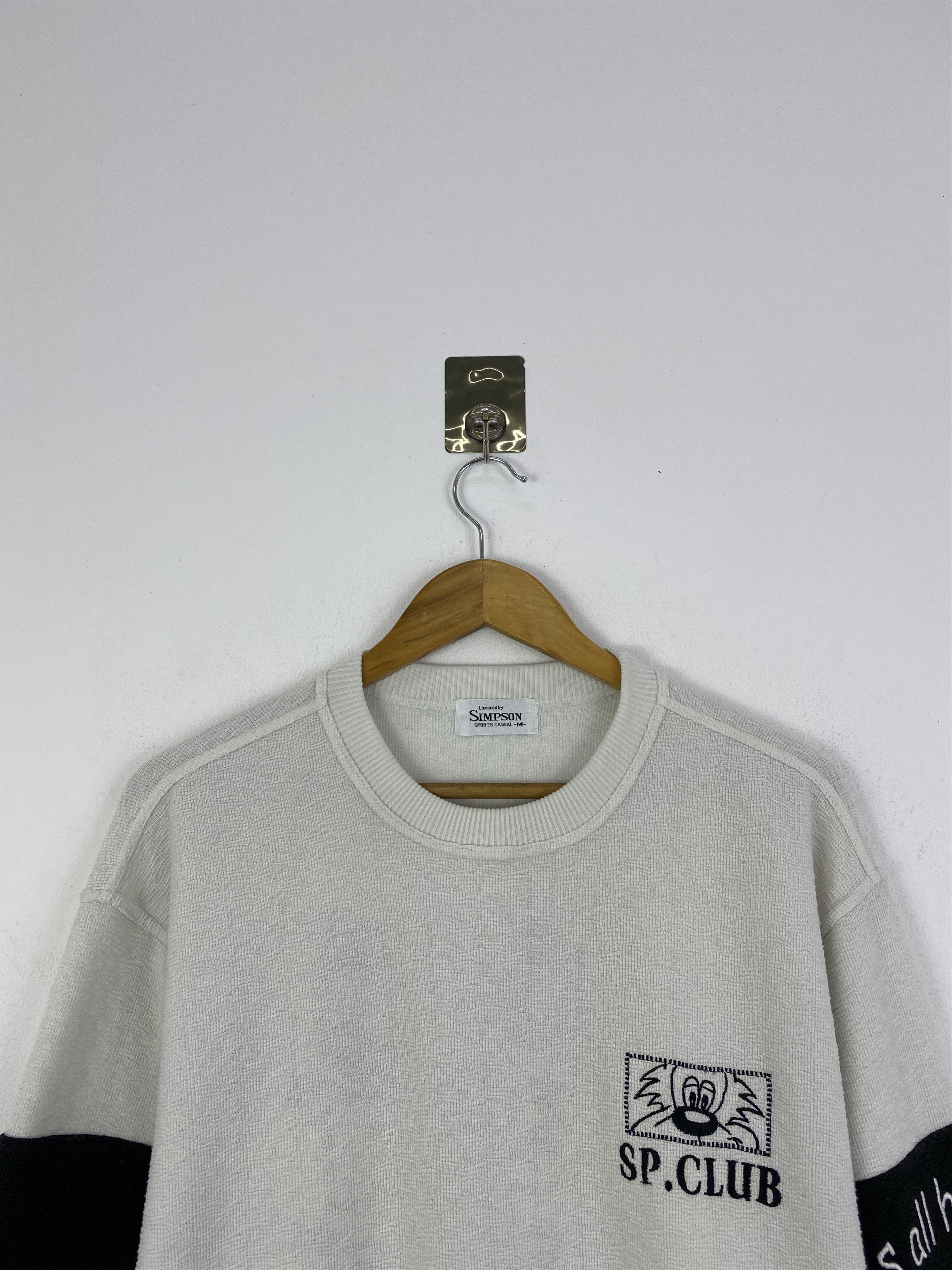 The Simpsons Vintage The Simpsons SP Club Sweatshirt SH0150 Size US M / EU 48-50 / 2 - 2 Thumbnail