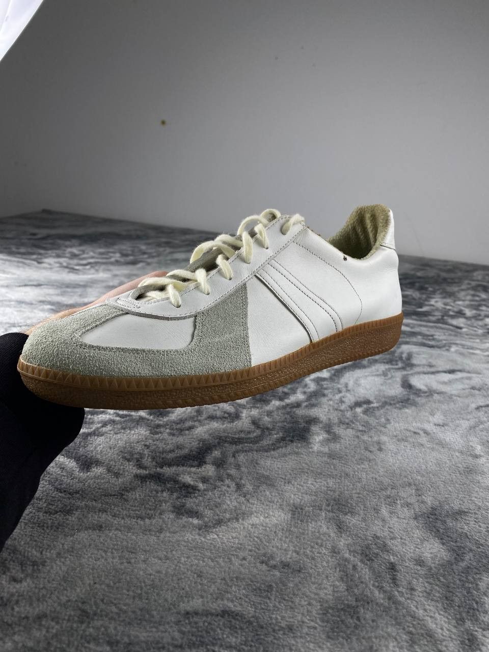 Vintage GAT BW Sport Army Trainer Bundeswehr Shoes Leather Sneakers Size US 9.5 / EU 42-43 - 10 Thumbnail