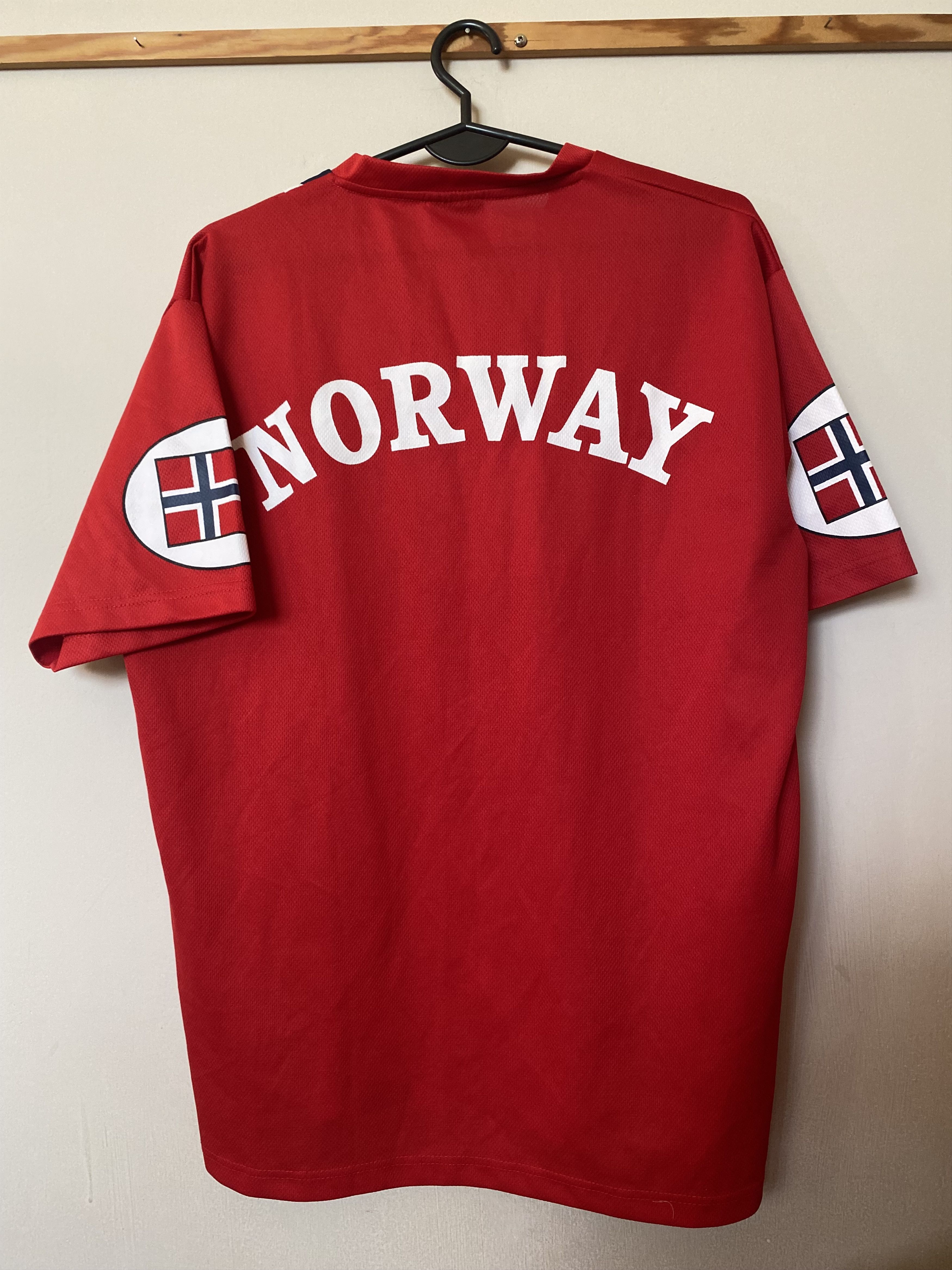 Other Vintage Retro football Jersey - NORWAY - XL - UNIQUE Size US XL / EU 56 / 4 - 2 Thumbnail