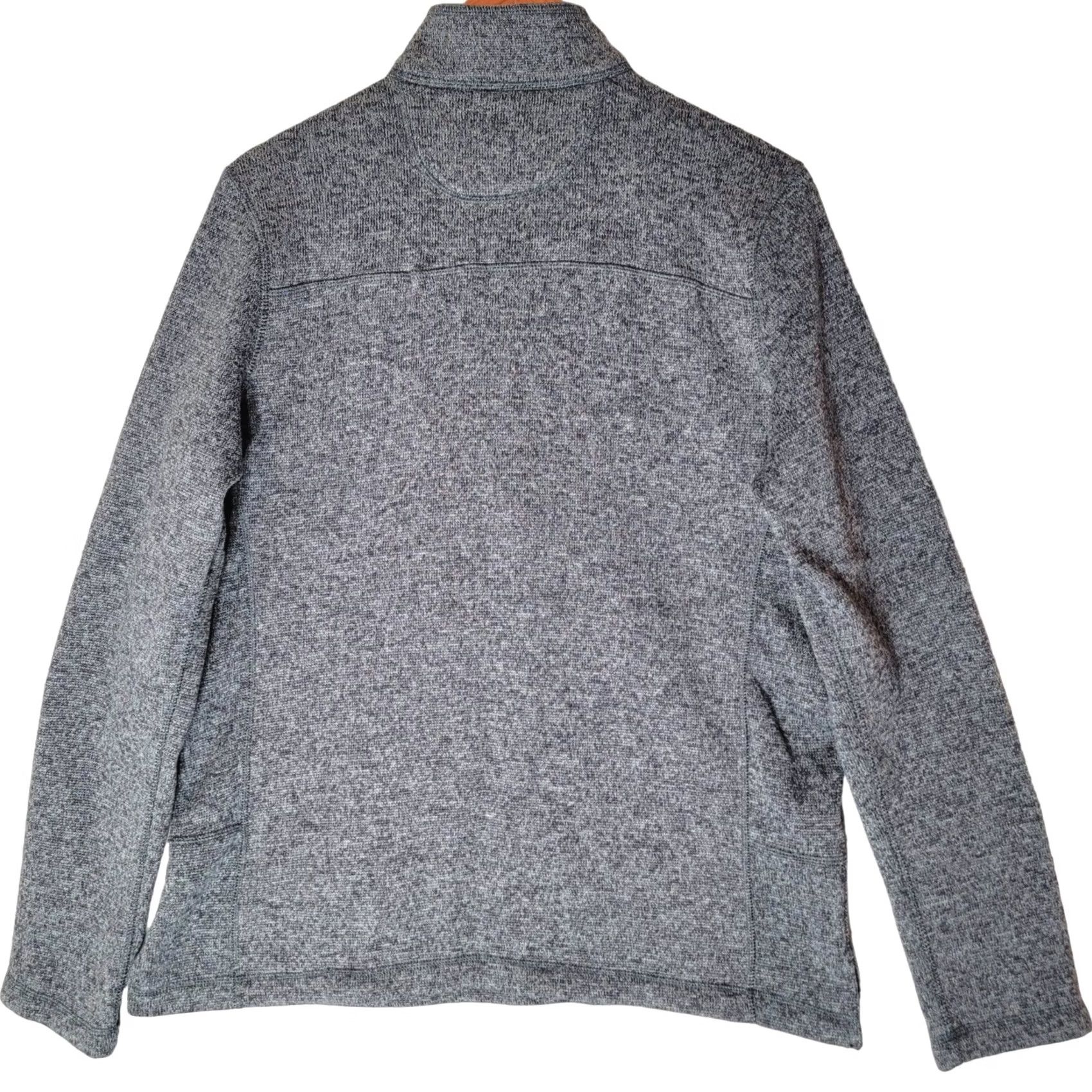 Vintage Woolrich Half Zip Sweater Mens M Gray Knit Jacket Mock Neck Gorpcore Size US M / EU 48-50 / 2 - 2 Thumbnail