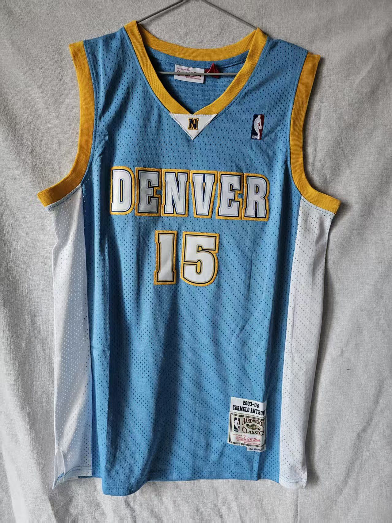 NBA Nuggets #15 Carmelo Anthony Jersey Size US XL / EU 56 / 4 - 2 Thumbnail
