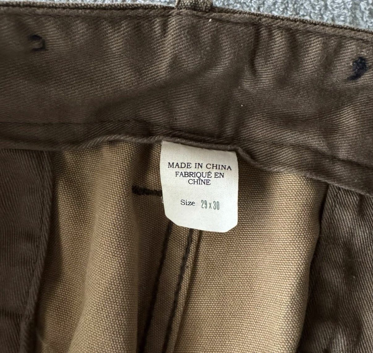 RRL Ralph Lauren RRL Ralph Lauren Double RL Canvas Work Pants K22 Size US 29 - 5 Thumbnail