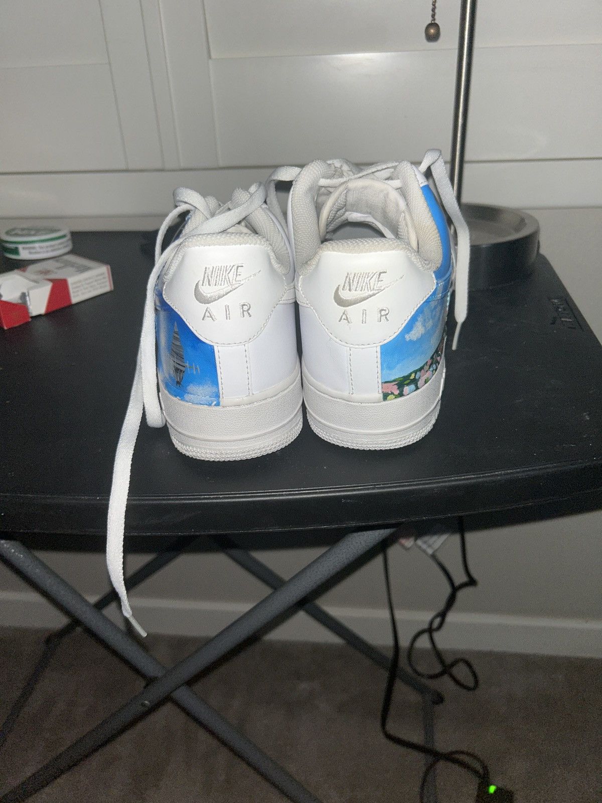 Nike Sword Art Online Nike Air Force Ones Size US 9.5 / EU 42-43 - 4 Thumbnail
