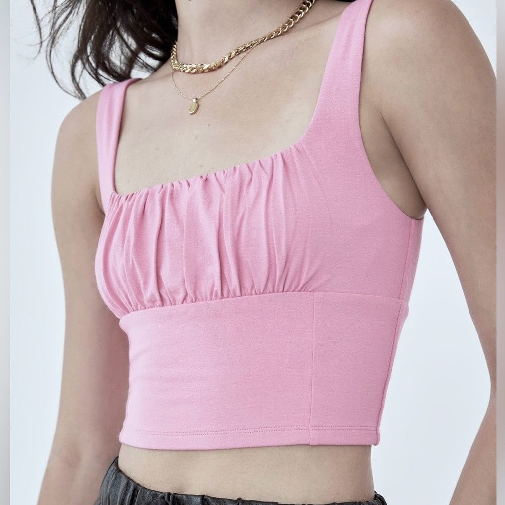 Aritzia × Other Wilfred Orbit Tank in Soft Pink Size XS Size XS / US 0-2 / IT 36-38 - 1 Thumbnail