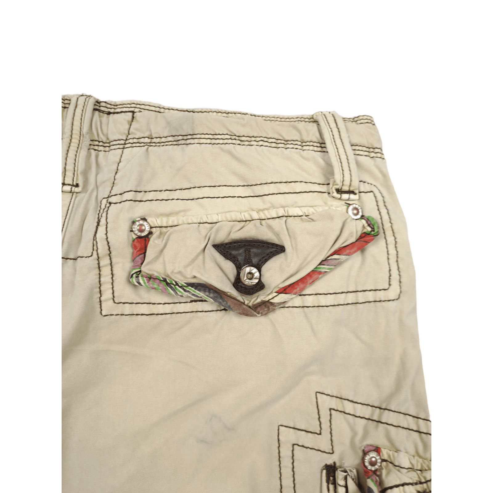 Jet Lag × Vintage 💎 Vintage Jet Lag Y2K Cargo Tactical Japanese Shorts Size US 36 / EU 52 - 10 Thumbnail