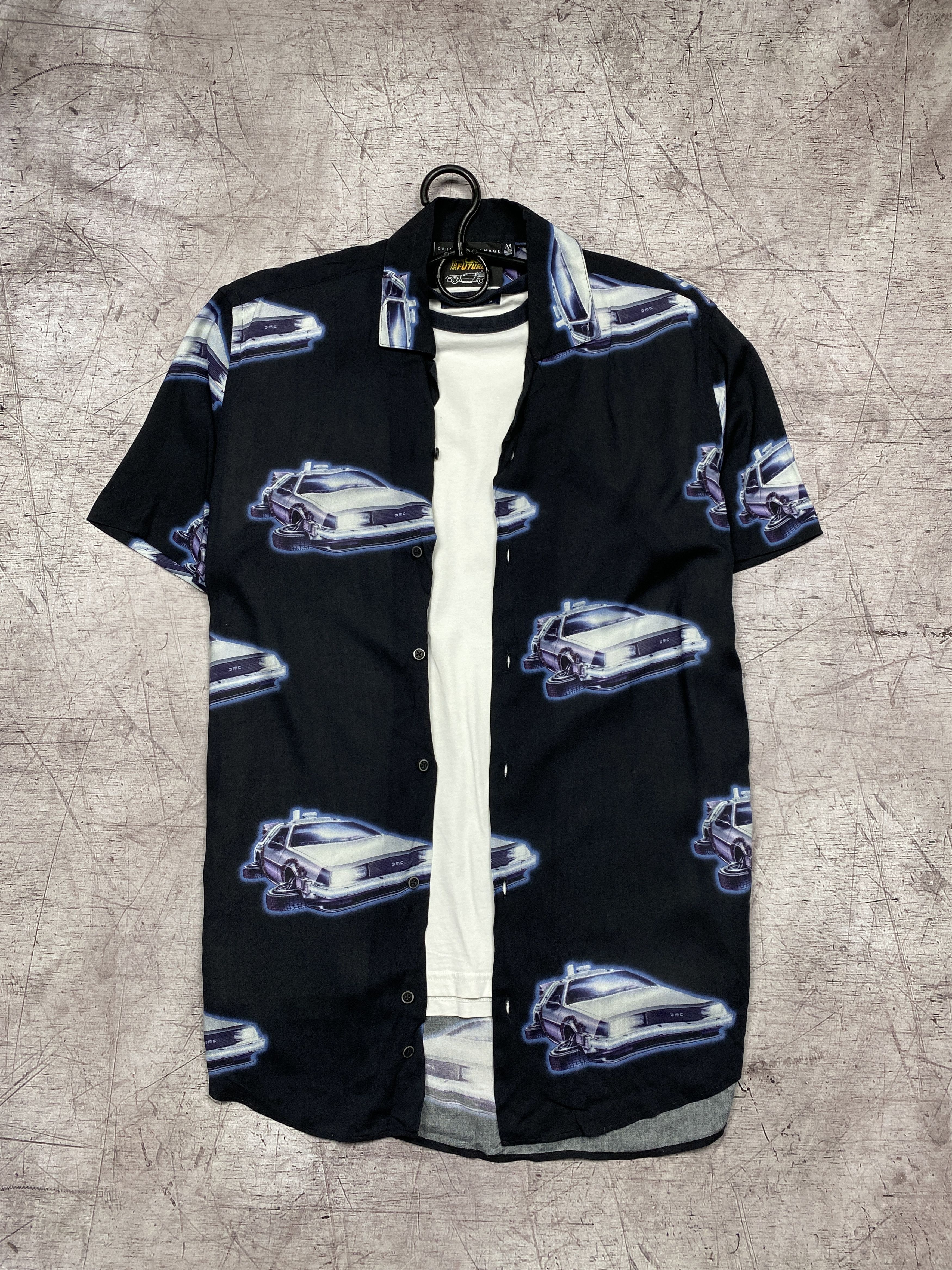 Other Back To Future Mens Hawaiian Shirt Size US M / EU 48-50 / 2 - 1 Thumbnail