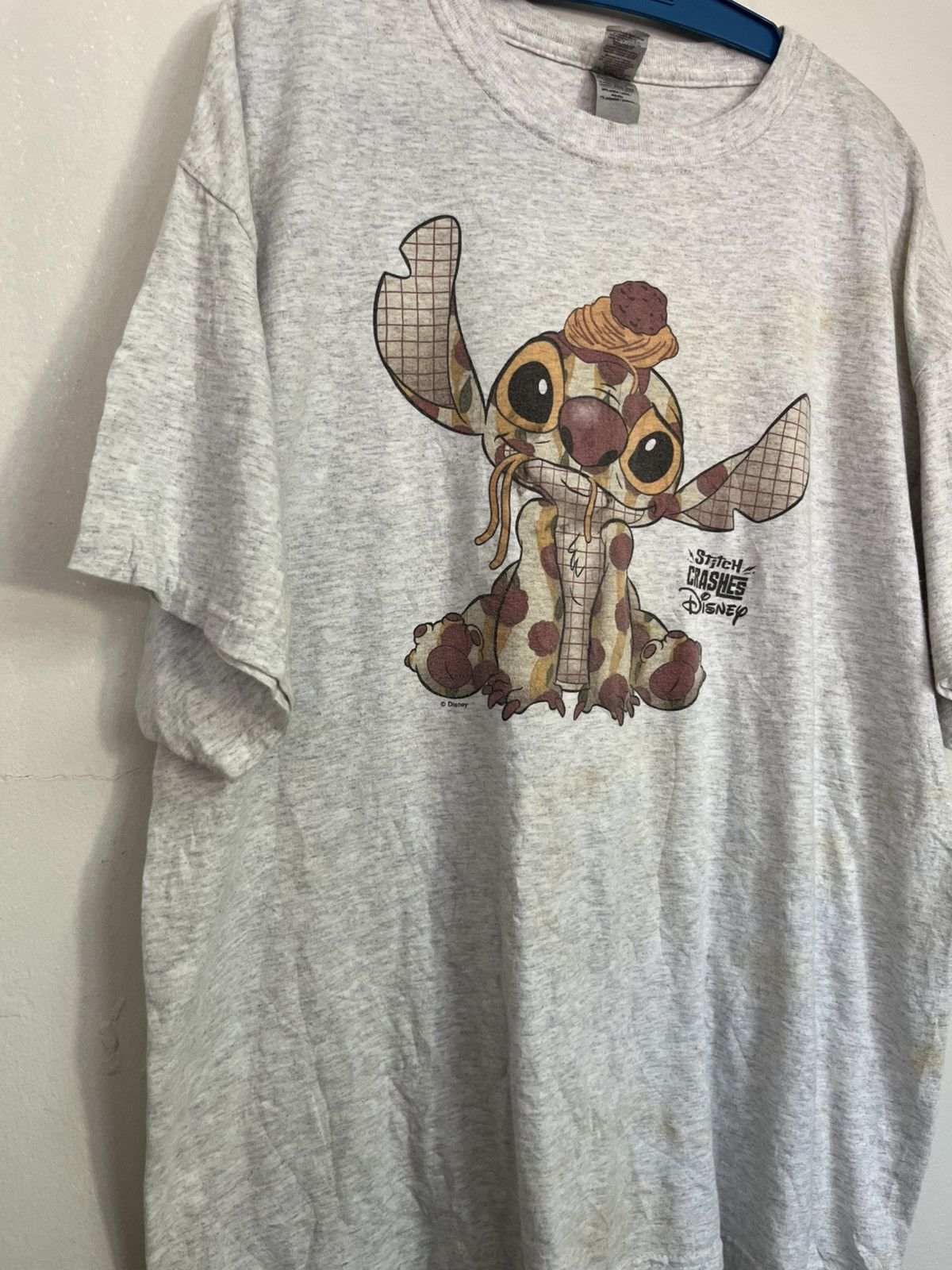 Disney 💥Fast Sales💥 Disney’s Stitch CRASHES Promotional Tshirts Size US XL / EU 56 / 4 - 4 Thumbnail