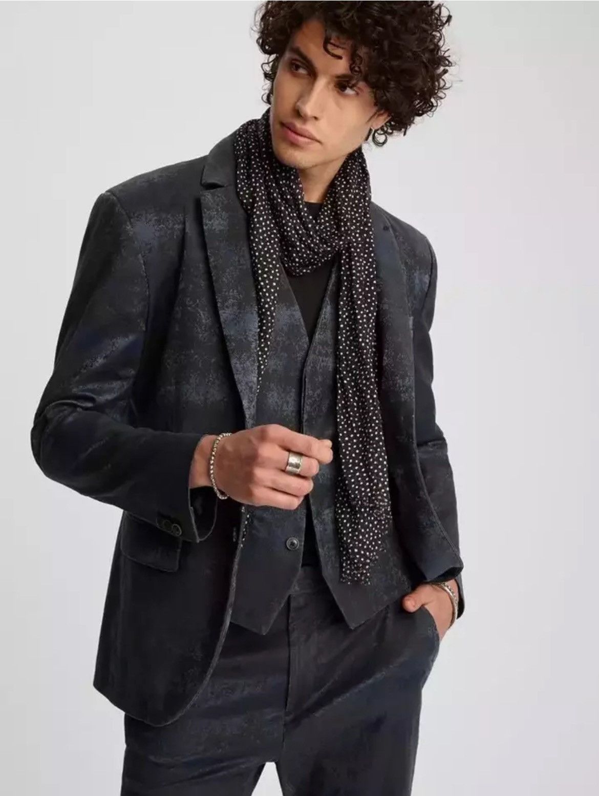 John Varvatos Abstract Jacquard Jacket. 52 Size US L / EU 52-54 / 3 - 13 Thumbnail