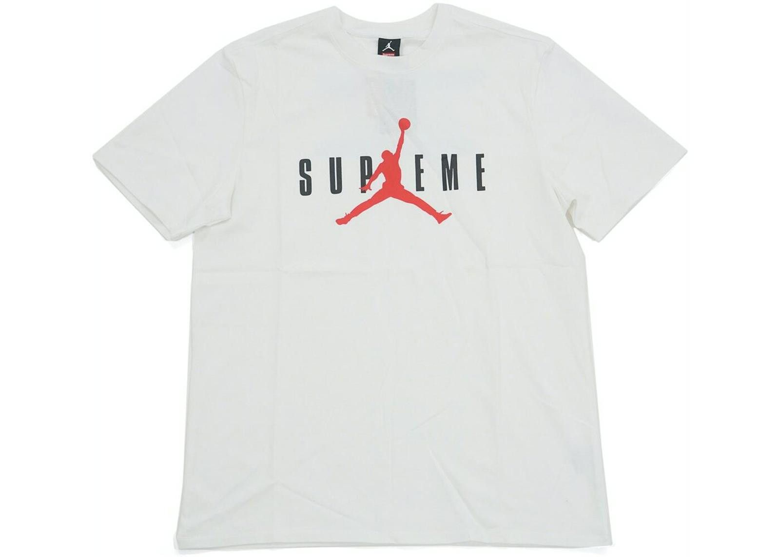 Supreme Supreme Jordan Tee White Size L Size US L / EU 52-54 / 3 - 1 Thumbnail