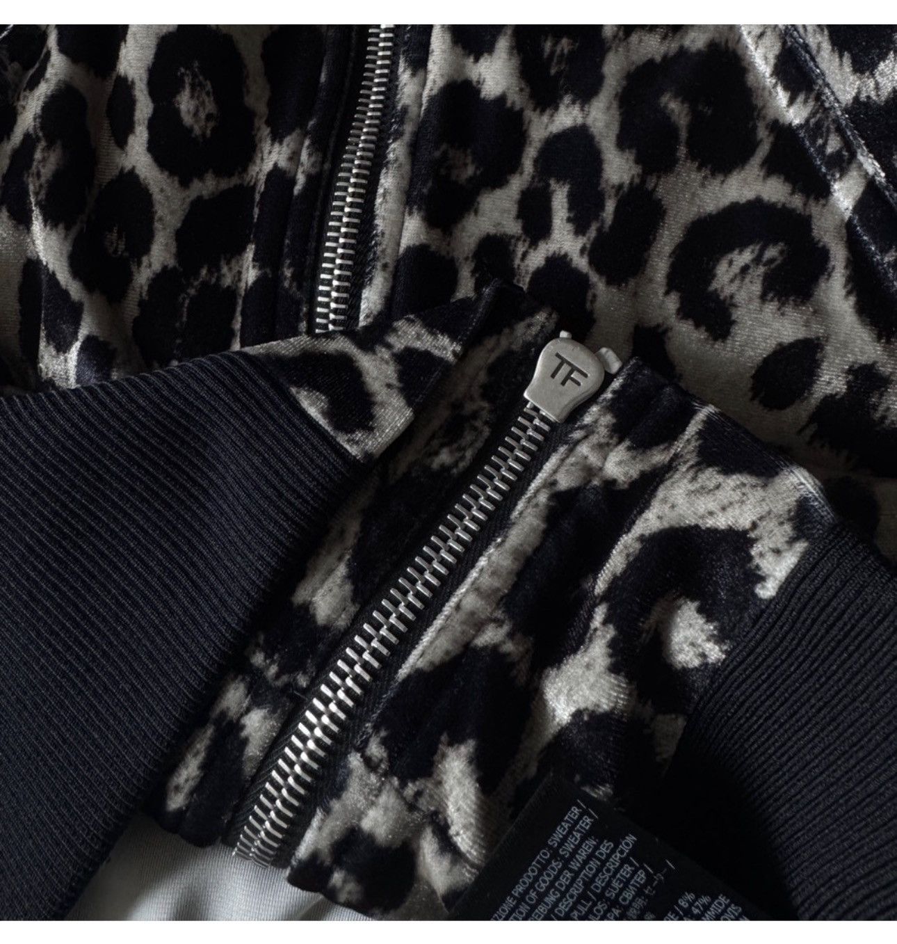 Tom Ford Tom Ford Leopard Hoodie Size US S / EU 44-46 / 1 - 8 Thumbnail