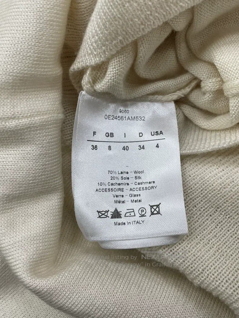 Dior Dior Knitted top with long sleeves Size XS / US 0-2 / IT 36-38 - 5 Thumbnail