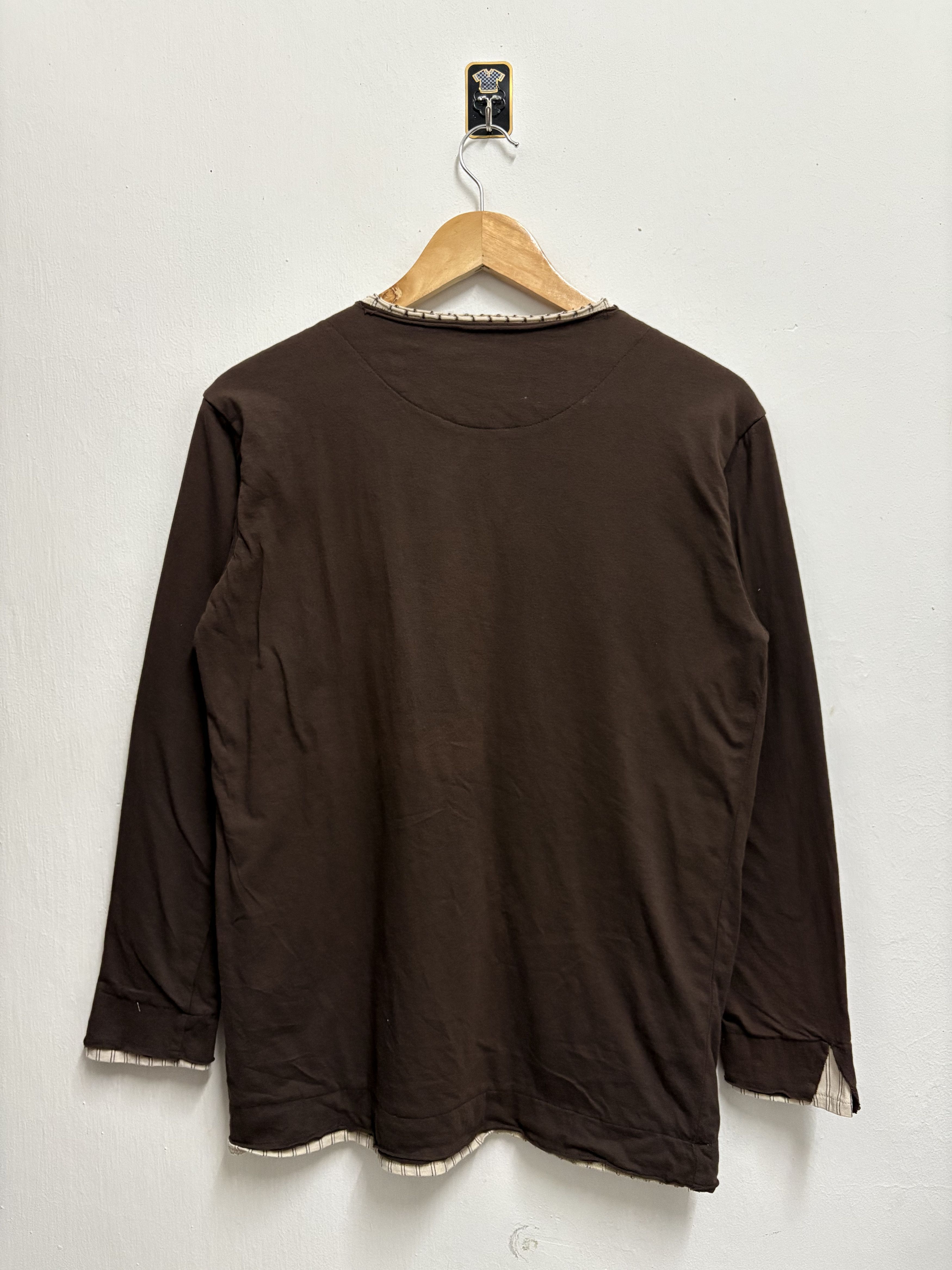 Beauty Beast 2000's 31040 = Homme Double Layer L/S T-Shirt Size US M / EU 48-50 / 2 - 2 Thumbnail
