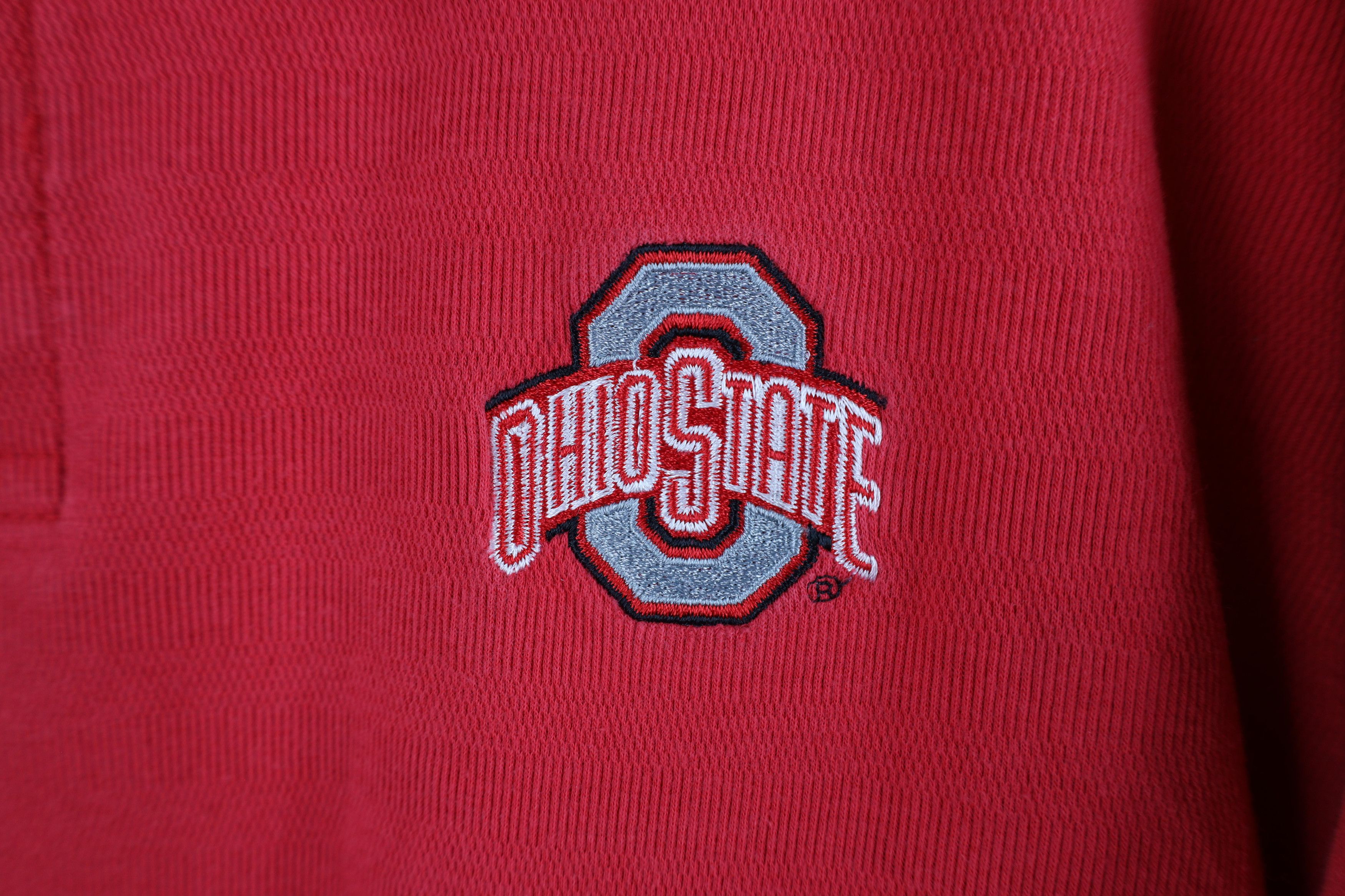 Nike × Vintage Vintage Nike Championship Ohio State University Polo Size US L / EU 52-54 / 3 - 5 Thumbnail