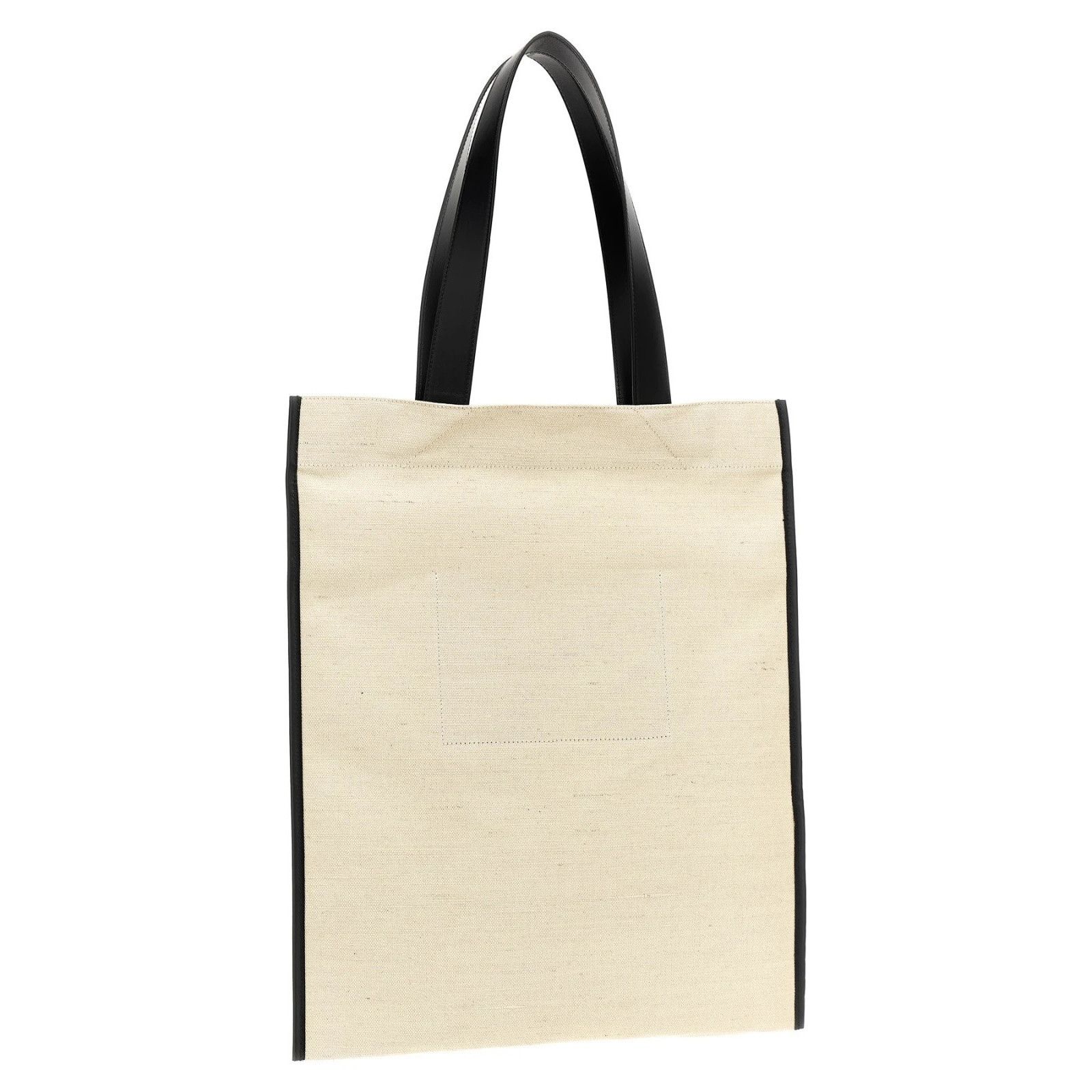 Jil Sander JIL SANDER Medium Flat Cotton Shopper Shoulder Bag New & Aut Size ONE SIZE - 2 Thumbnail