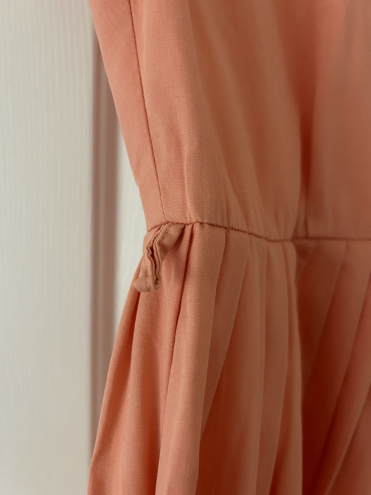 Vintage NPC Fashions Peach Dress Size M / US 6-8 / IT 42-44 - 6 Thumbnail