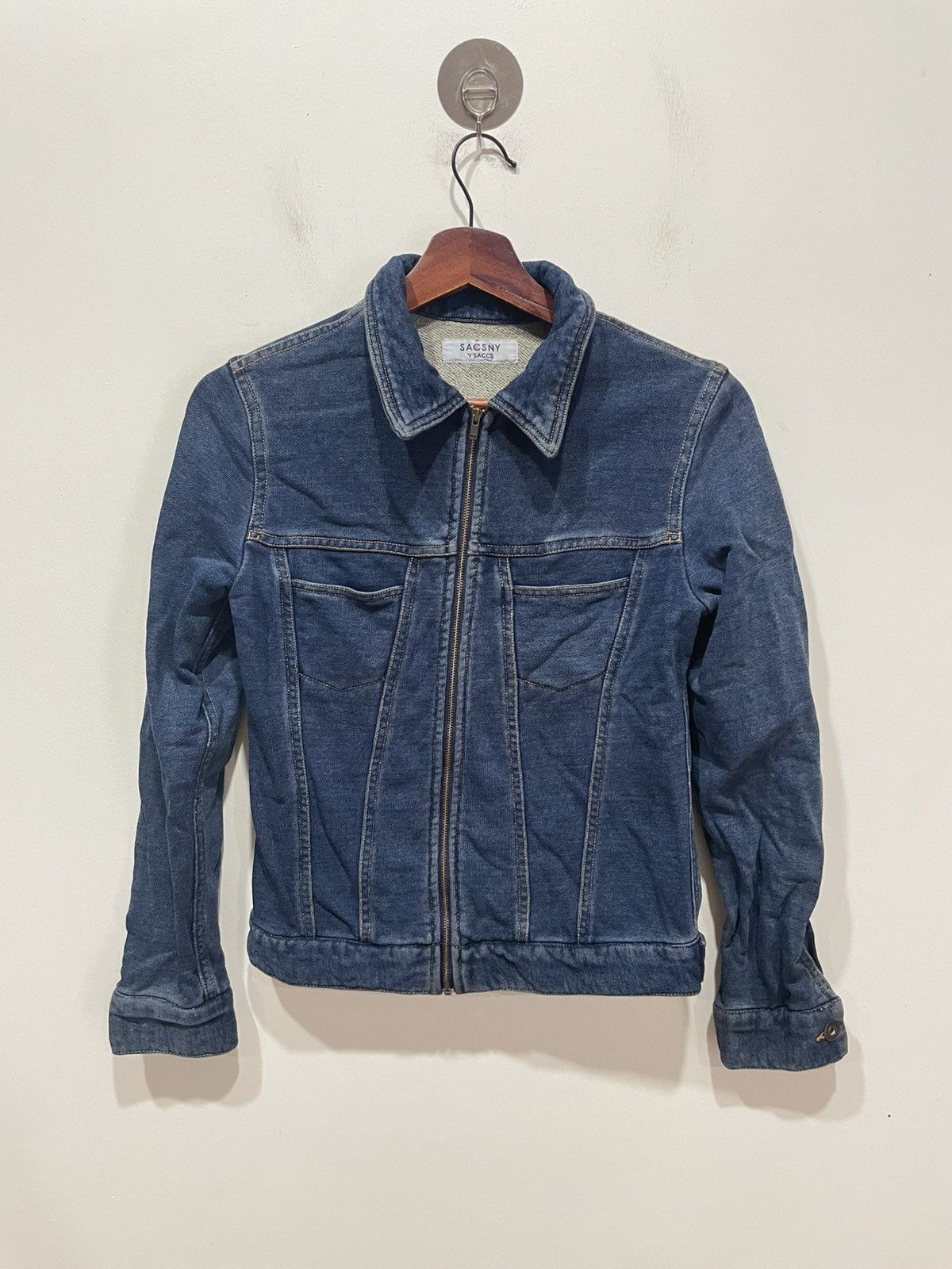 Yohji Yamamoto SACSNY YSACCS Denim jacket Size M / US 6-8 / IT 42-44 - 1 Thumbnail