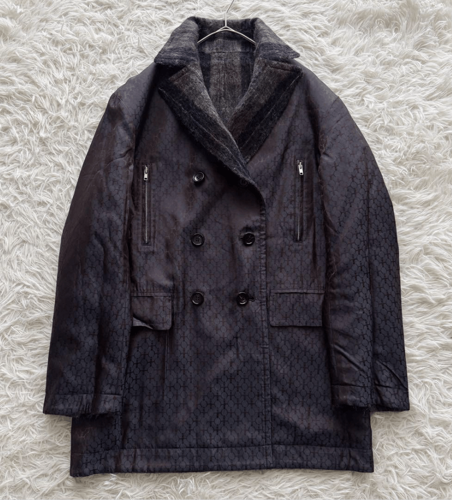 Comme des Garcons Homme Comme des Garcons Homme Tweed Loose Fit Jacket Size US M / EU 48-50 / 2 - 3 Thumbnail