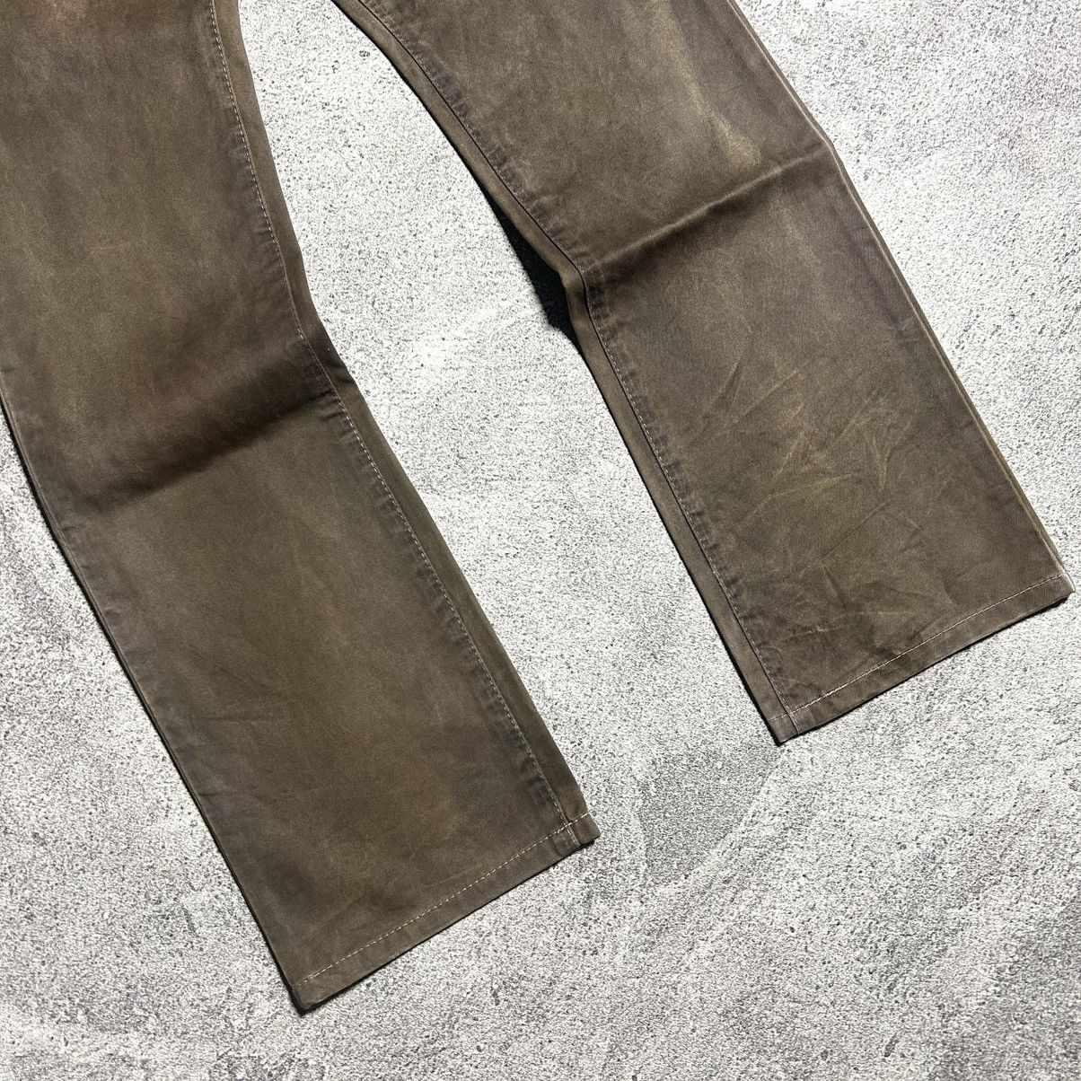 Neil Barrett Vintage Rare Neil Barrett Brown Coated Pants Size US 31 - 21 Thumbnail