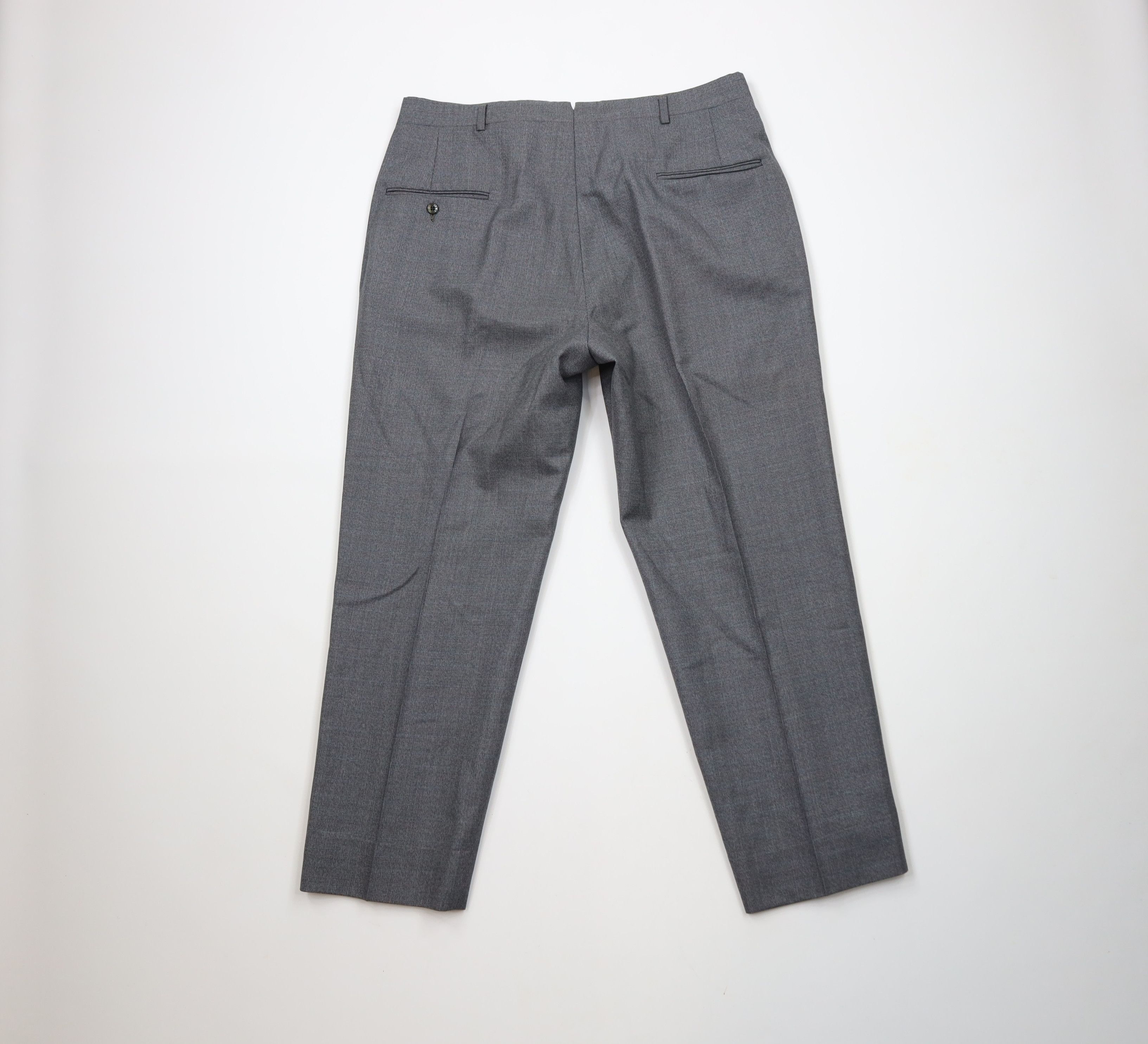 Vintage Vintage 70s Streetwear Straight Leg Chino Pants Plaid Size US 34 / EU 50 - 8 Thumbnail