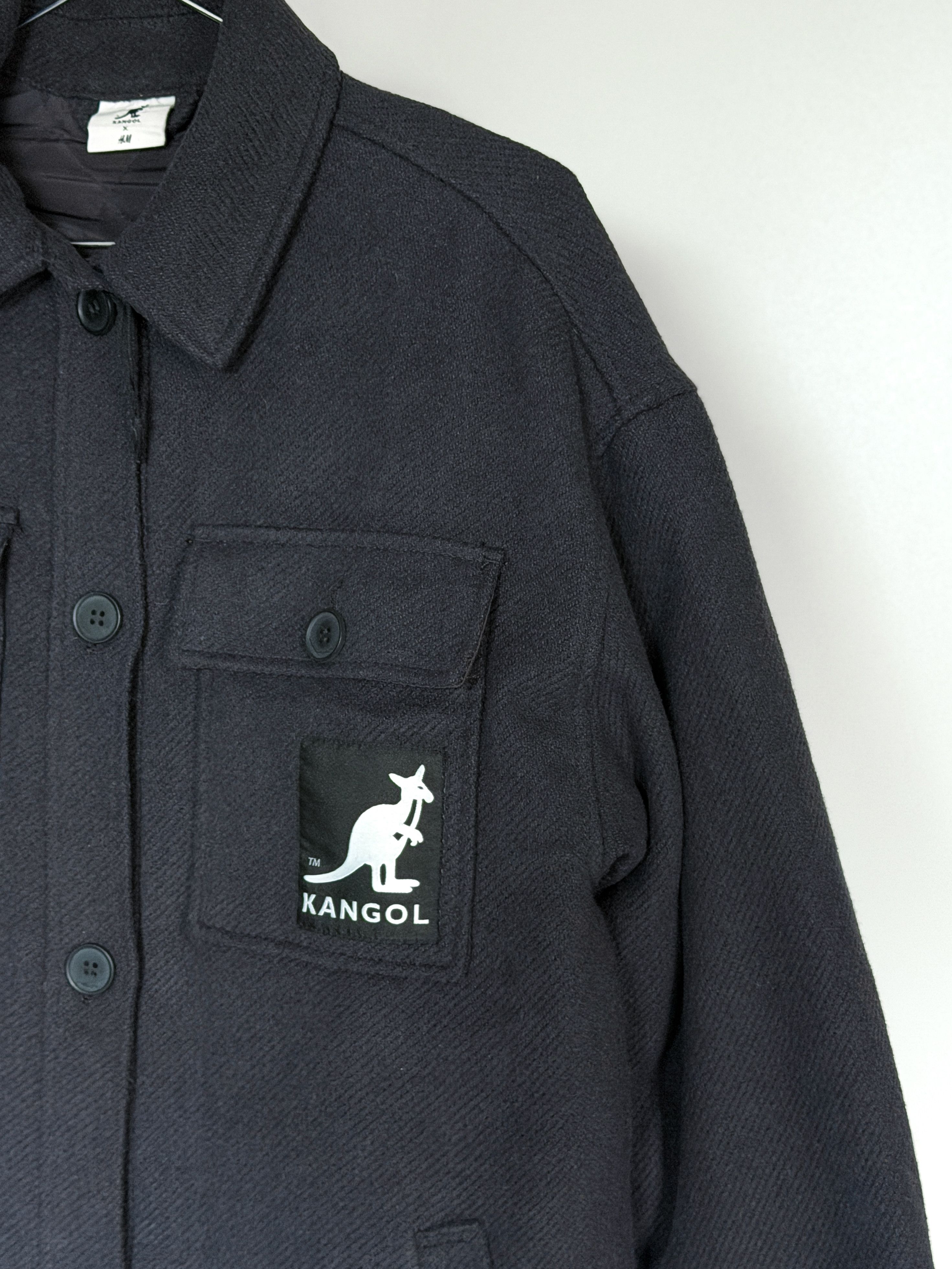 H&M KANGOL x H&M Overshirt Size XS / US 0-2 / IT 36-38 - 5 Thumbnail