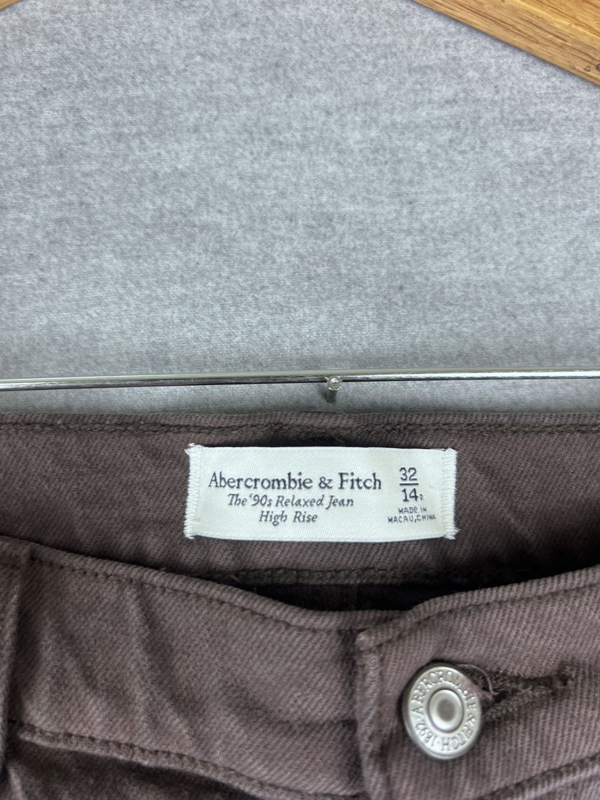 Abercrombie & Fitch Abercrombie Fitch Jeans Women Size 14 The 90s Relaxed High Size 36" / US 14 / IT 50 - 3 Thumbnail