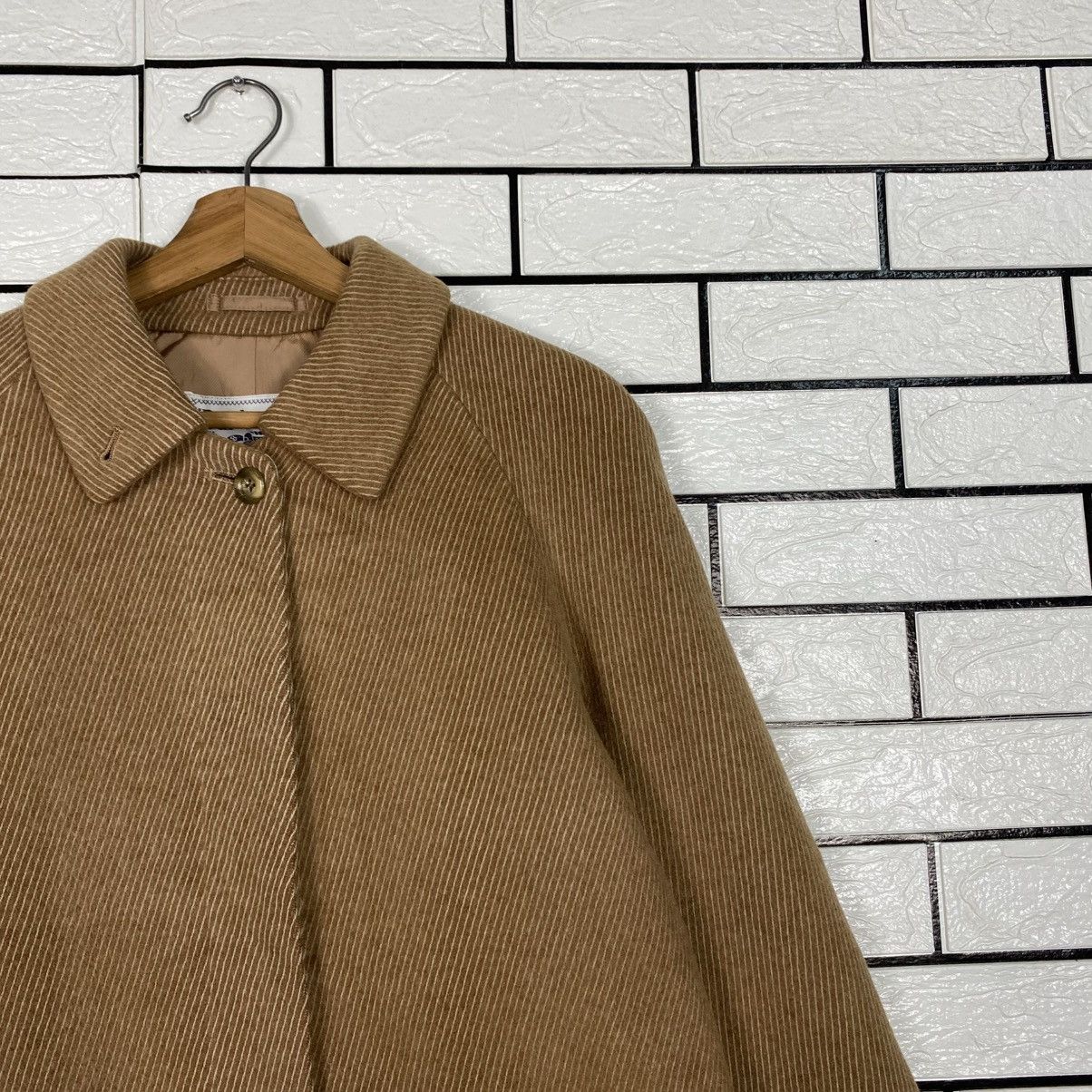 Burberry 📌Vintage Wool Button Jacket Burberrys Herringbone Size US M / EU 48-50 / 2 - 7 Thumbnail
