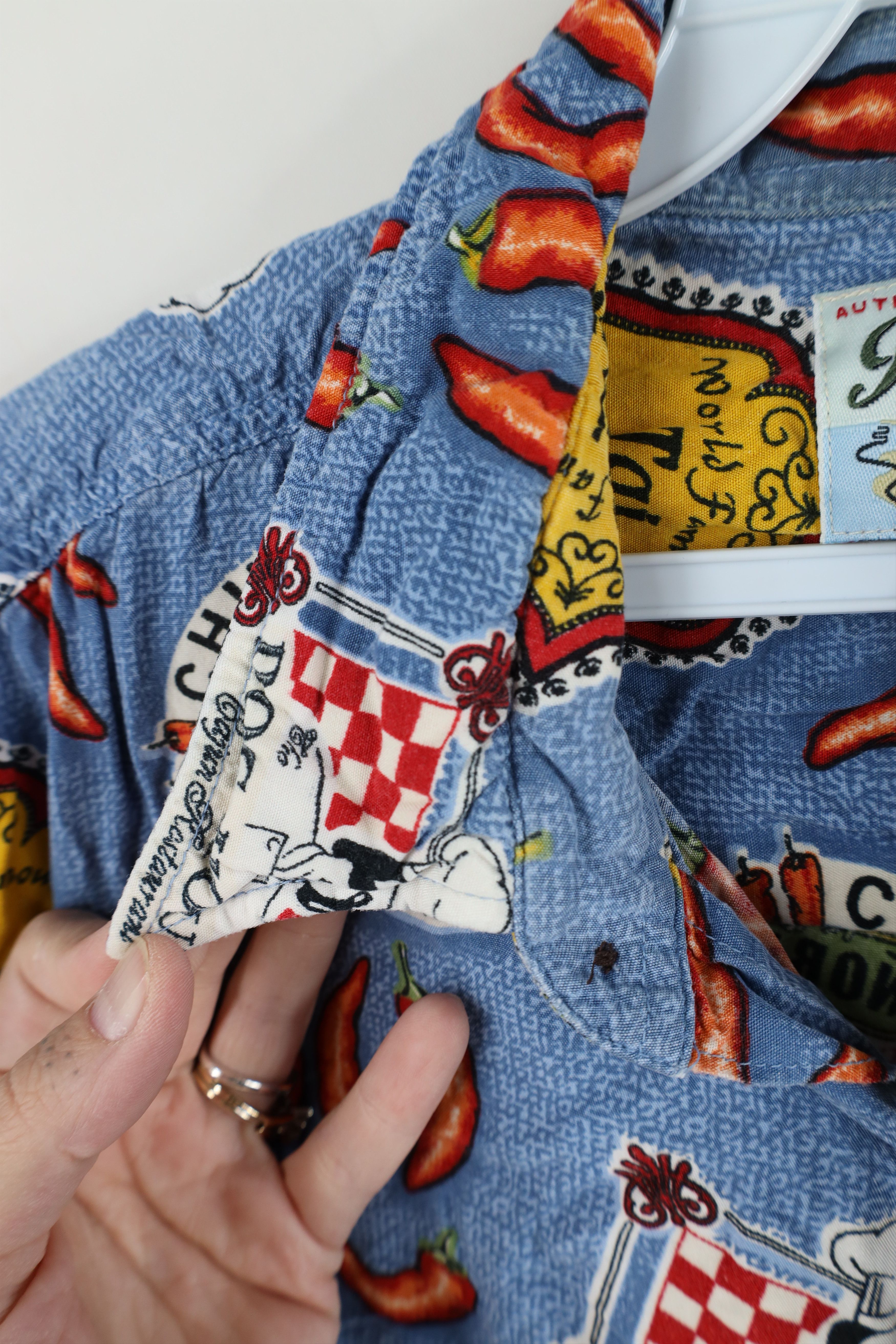 Big Dogs Vintage 90s Y2K Big Dogs Over Print Hawaiian Button Shirt Size US L / EU 52-54 / 3 - 8 Thumbnail