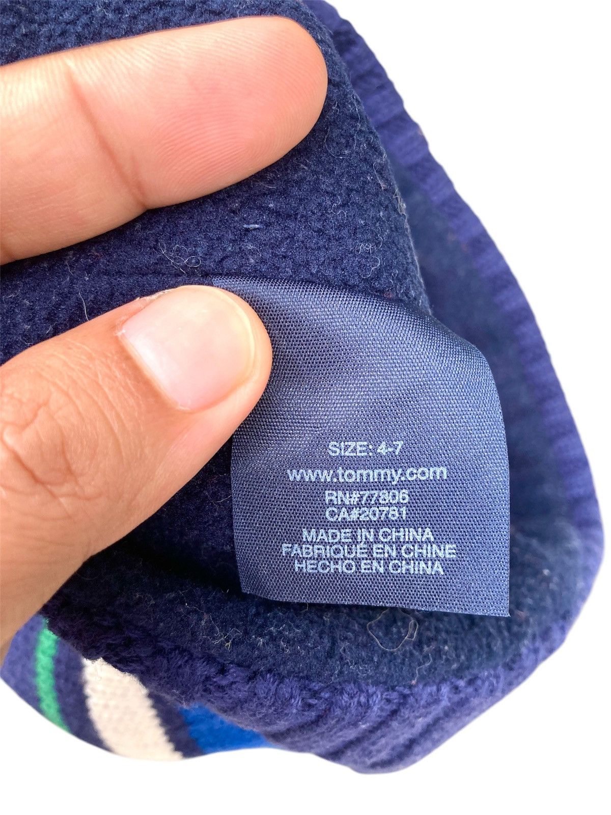 Tommy Hilfiger Tommy Hilfiger Stripe Beanie Size ONE SIZE - 4 Thumbnail