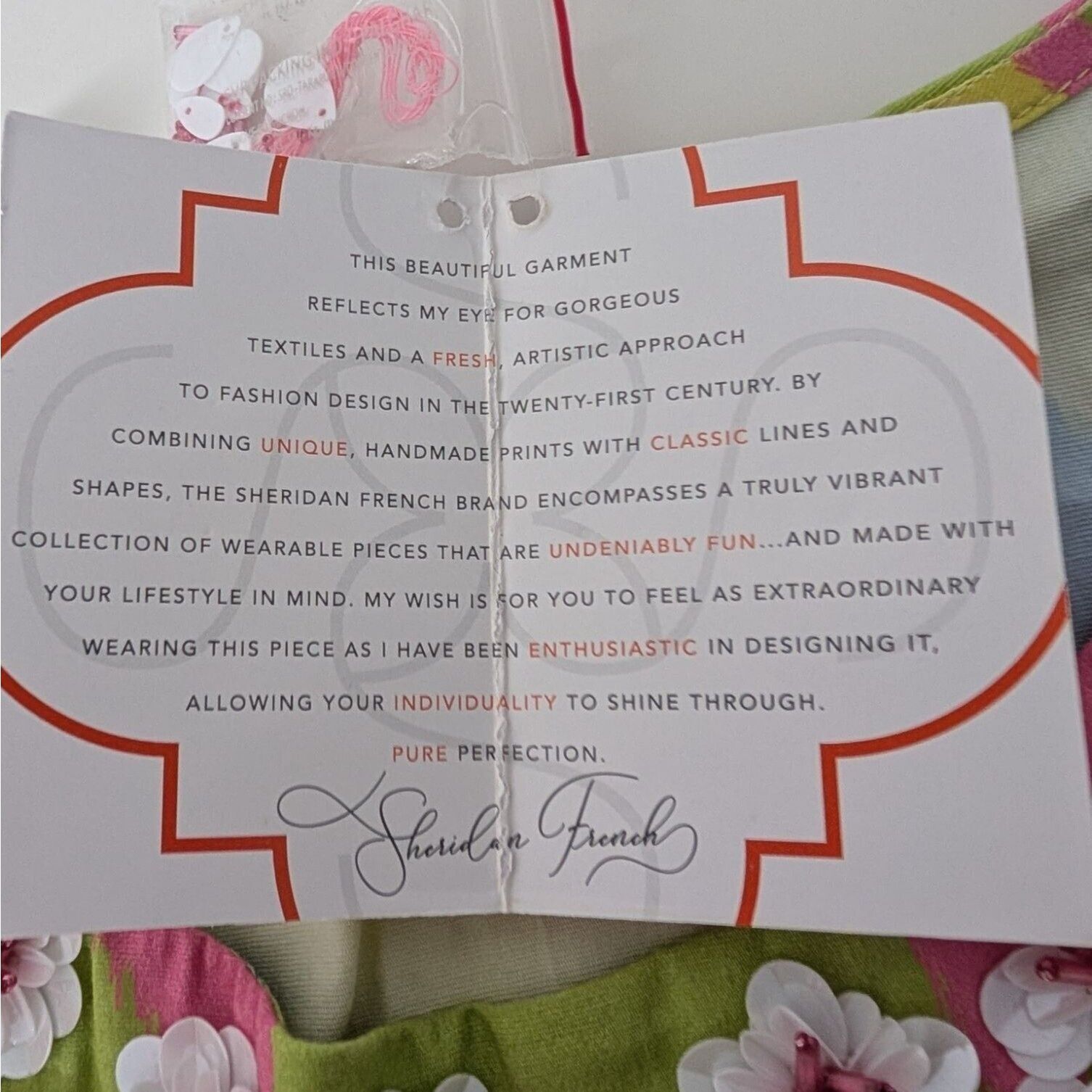 NEW Sheridan French Midi Arcadia Dress Womens Size Small