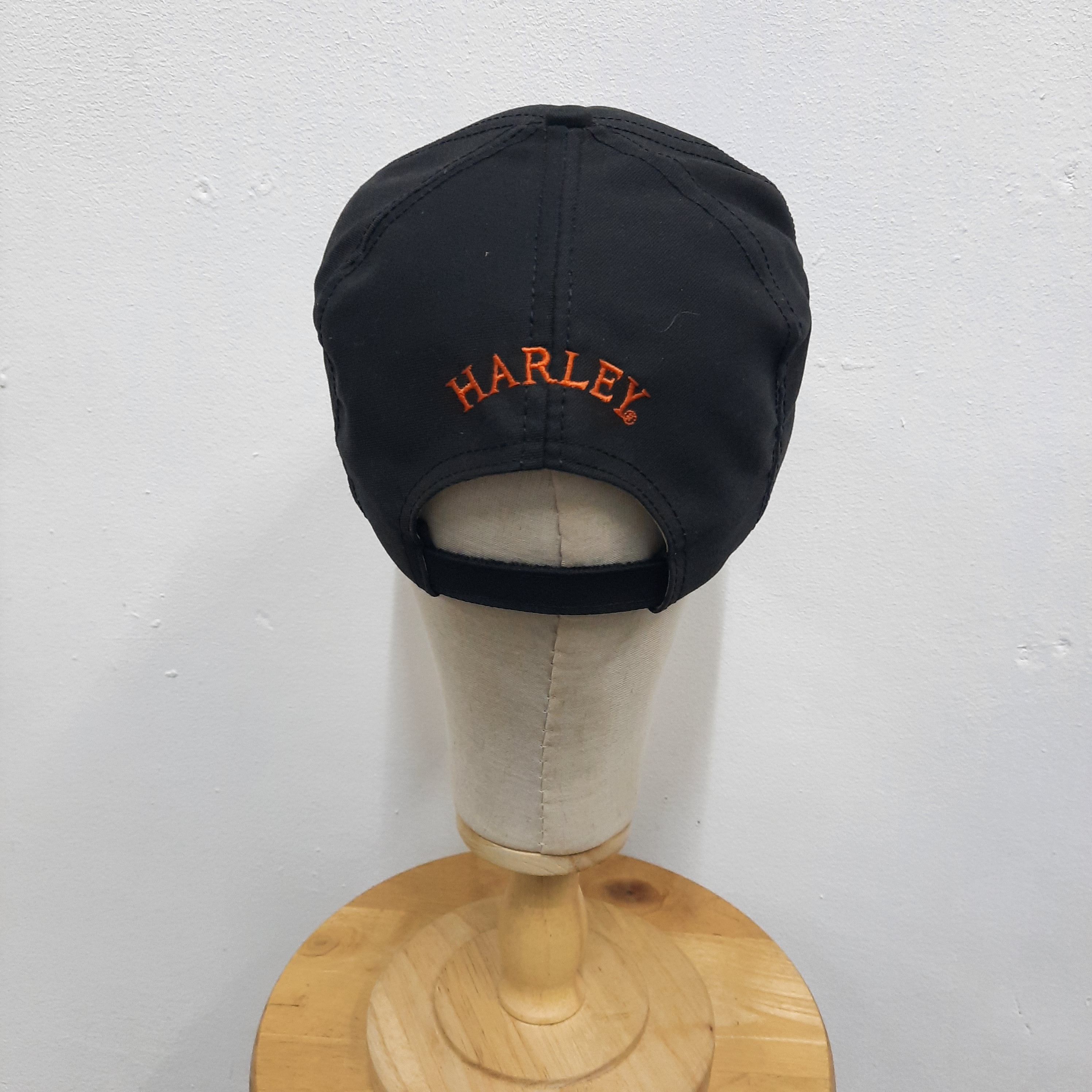 Harley Davidson Rare💥 Vintage 70s harley davidson motorcycle embroidery cap Size ONE SIZE - 5 Thumbnail