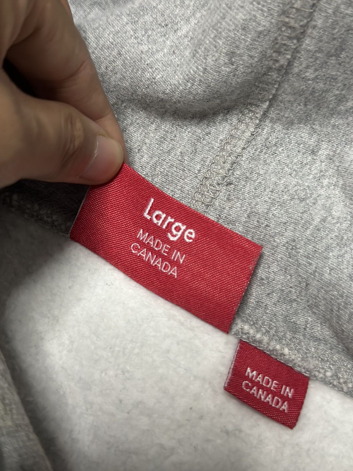 Supreme Supreme Box Logo Hoodie grey Size US L / EU 52-54 / 3 - 8 Thumbnail