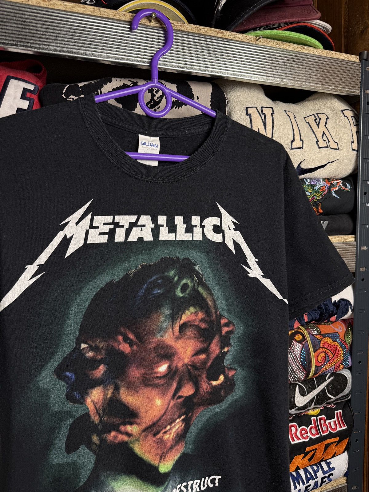 Band Tees METALLICA HARDWIRED TO SELF-DESTRUCT PROMO RARE T SHIRT Size US M / EU 48-50 / 2 - 3 Thumbnail