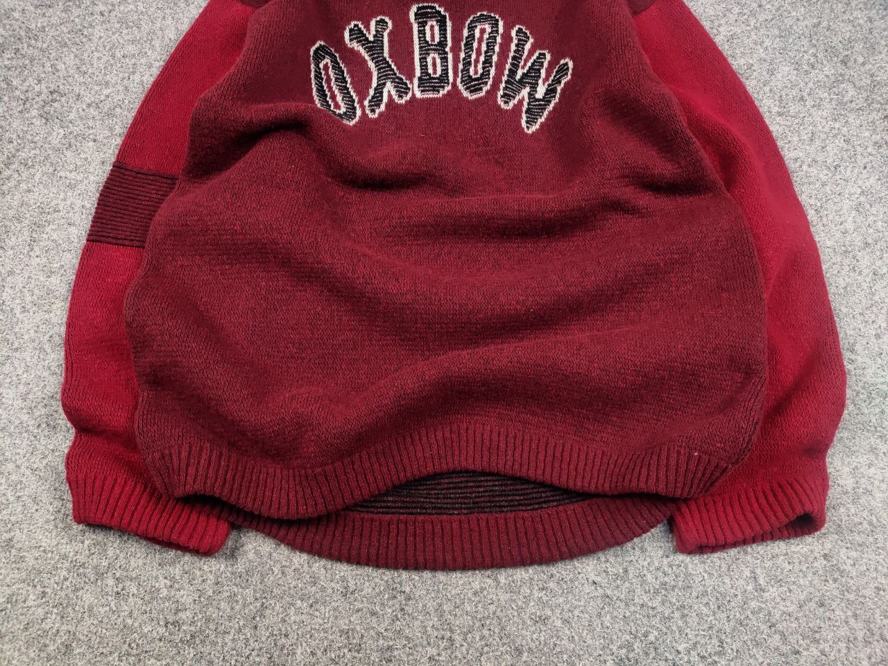 Oxbow OxBow Logo Vintage Oversized Red Knit Jumper Sweater Size US XL / EU 56 / 4 - 9 Thumbnail