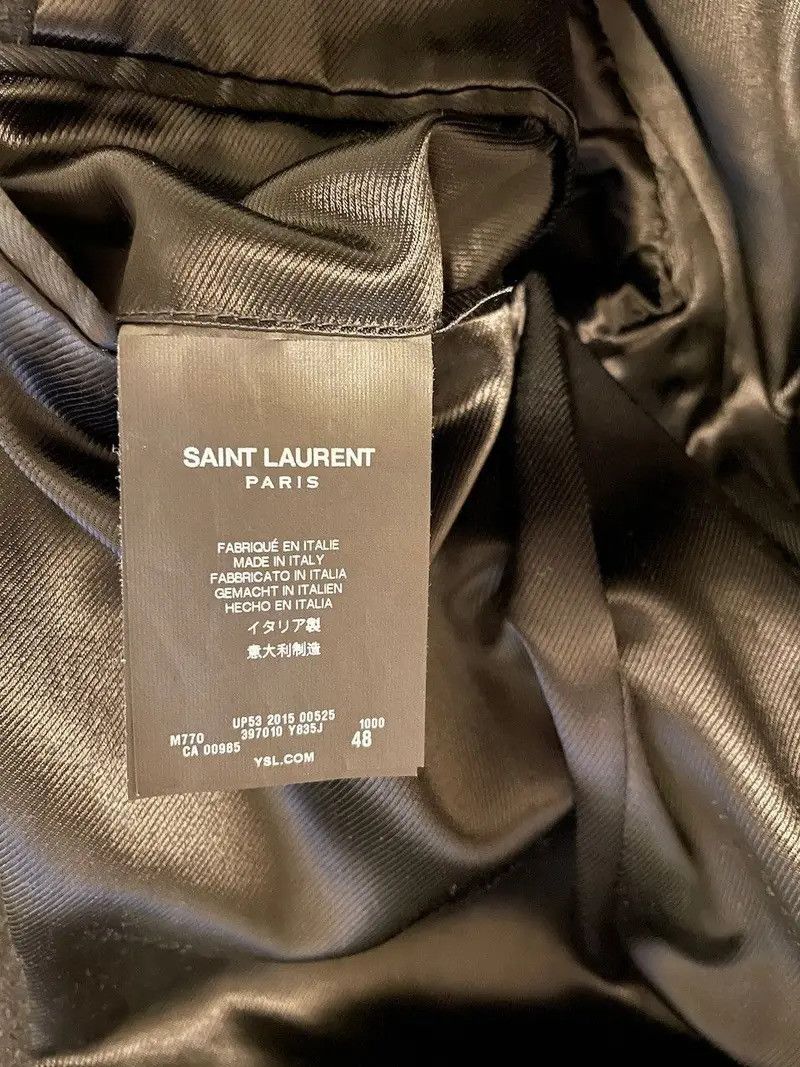 Saint Laurent Paris Hedi Saint Laurent Double Breasted Coat Size US M / EU 48-50 / 2 - 3 Thumbnail