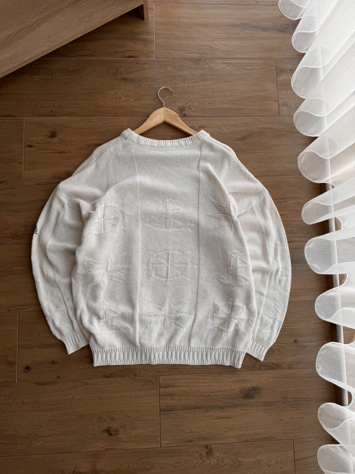 Gant × Vintage Vintage Gant USA Sea Pattern Anchor Fisherman Knitwear Sweat Size US XL / EU 56 / 4 - 13 Thumbnail