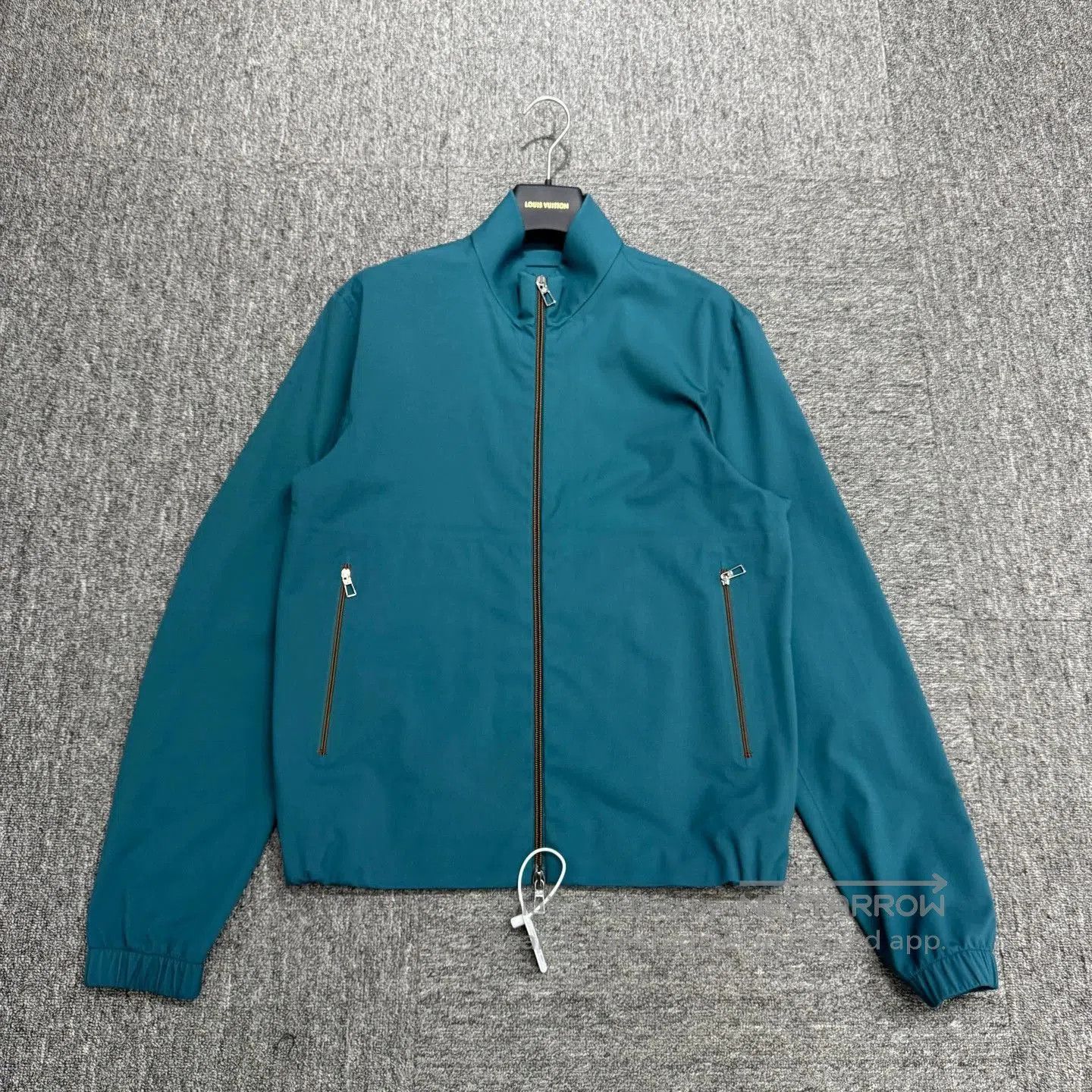 Loro Piana Blue Zip-Front Bomber Jacket Size S. Size US S / EU 44-46 / 1 - 1 Thumbnail