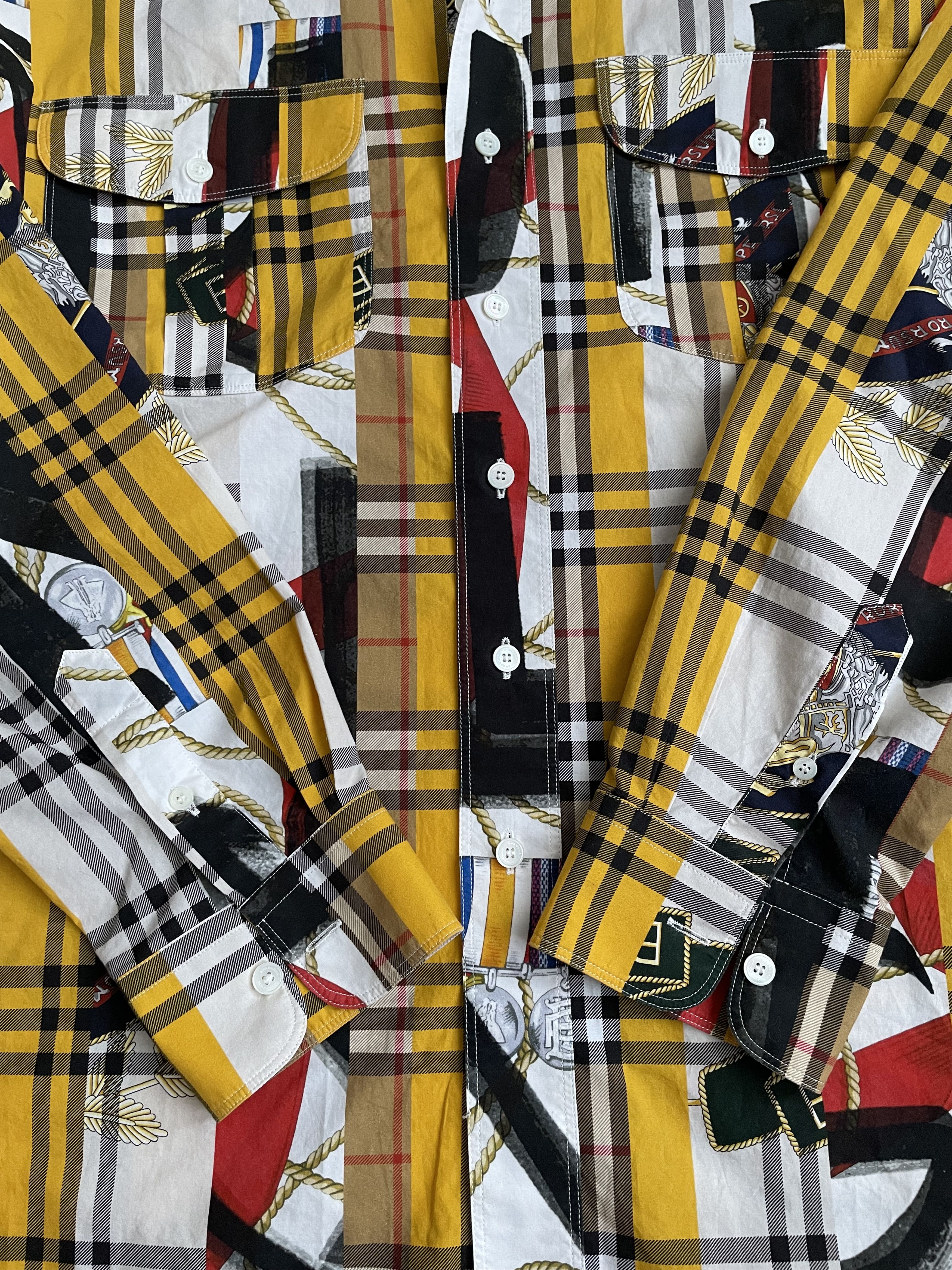Burberry Burberry Monogram multicolor button shirt Size US L / EU 52-54 / 3 - 4 Thumbnail