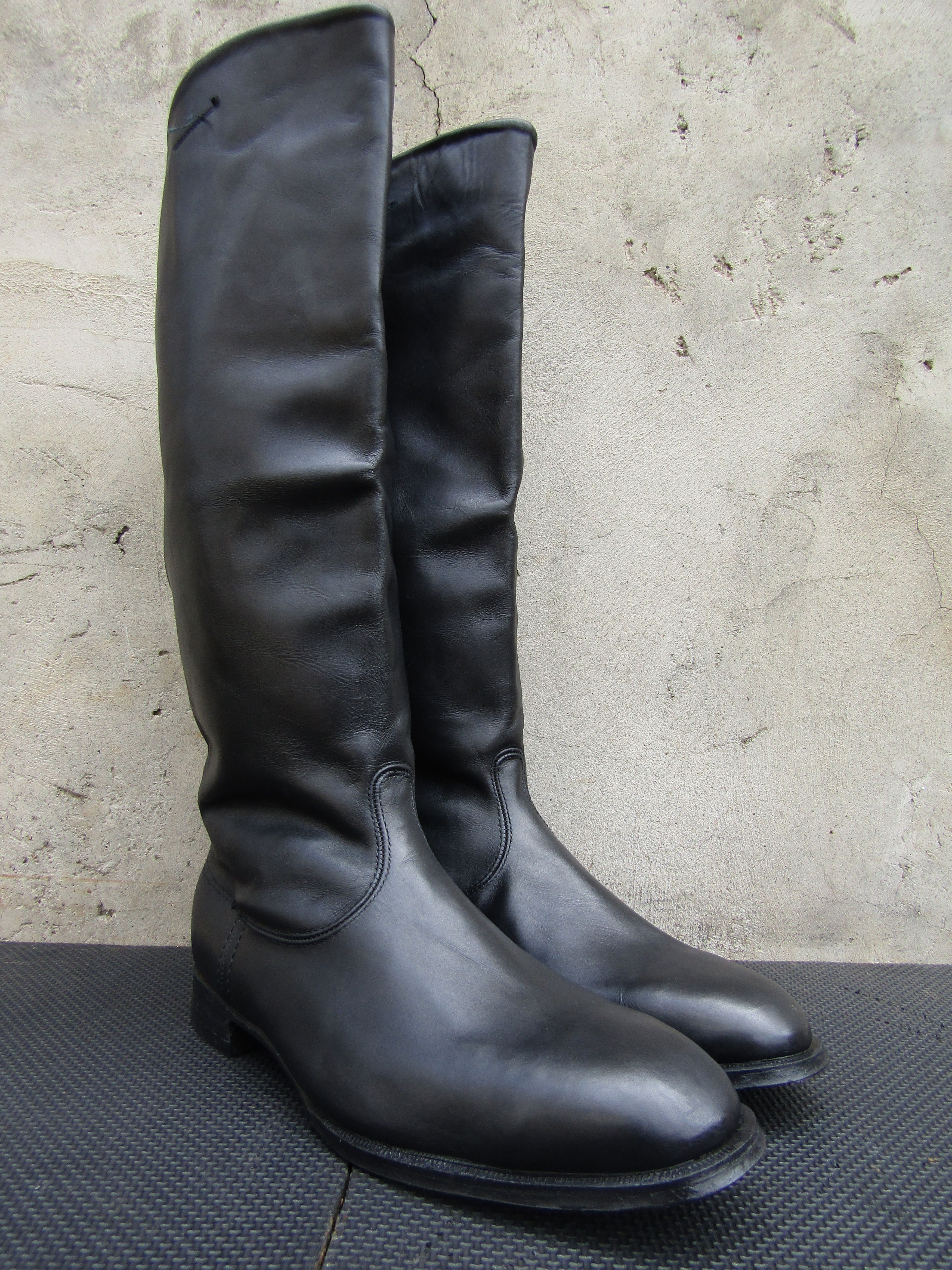 Vintage Vintage Army Tall Riding Jack Calvary Moto Biker Patrol Size US 10 / EU 43 - 3 Thumbnail