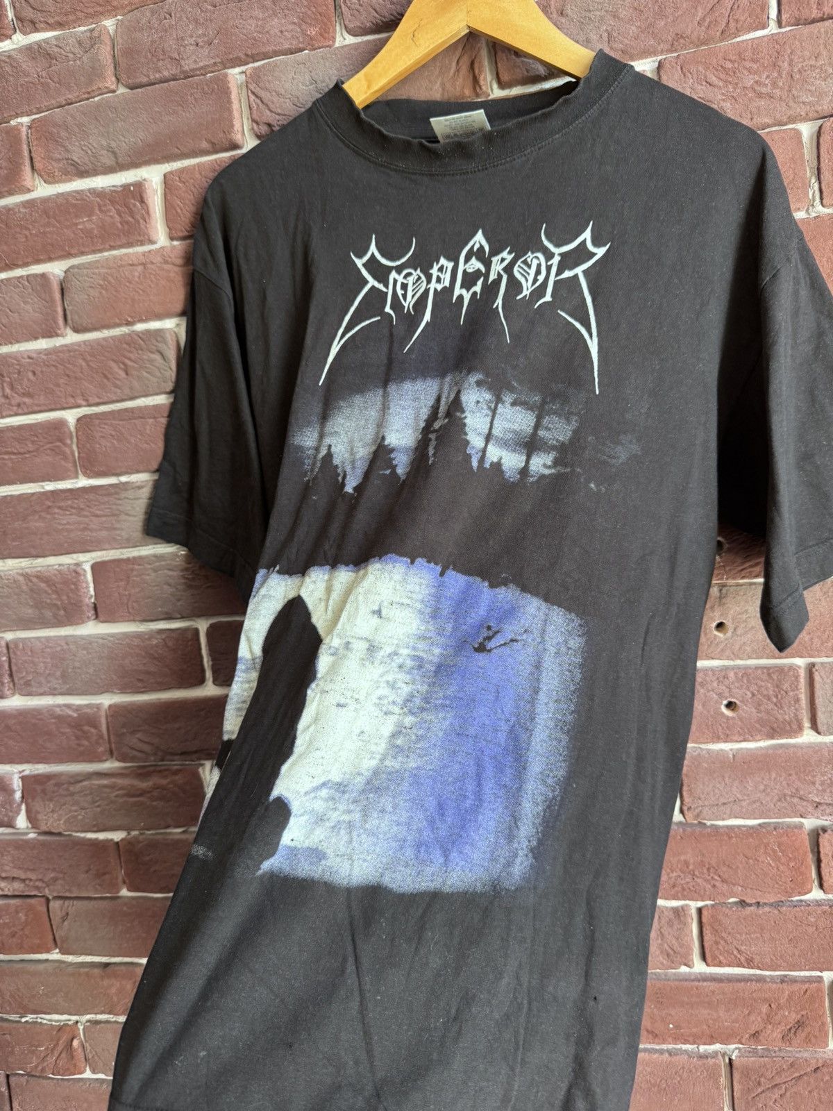 Band Tees Emperor Vintage Black Metal Band Tee 1997 Reverence EP Rare Size US XL / EU 56 / 4 - 7 Thumbnail