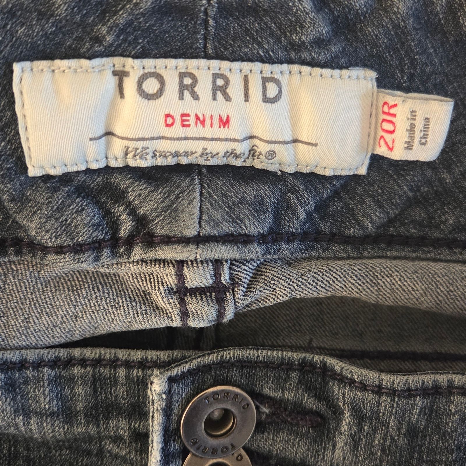 Torrid Stylish Torrid Plus Size Navy Blue Denim Jeans - Size 20R Size 42" / US 20 - 4 Thumbnail