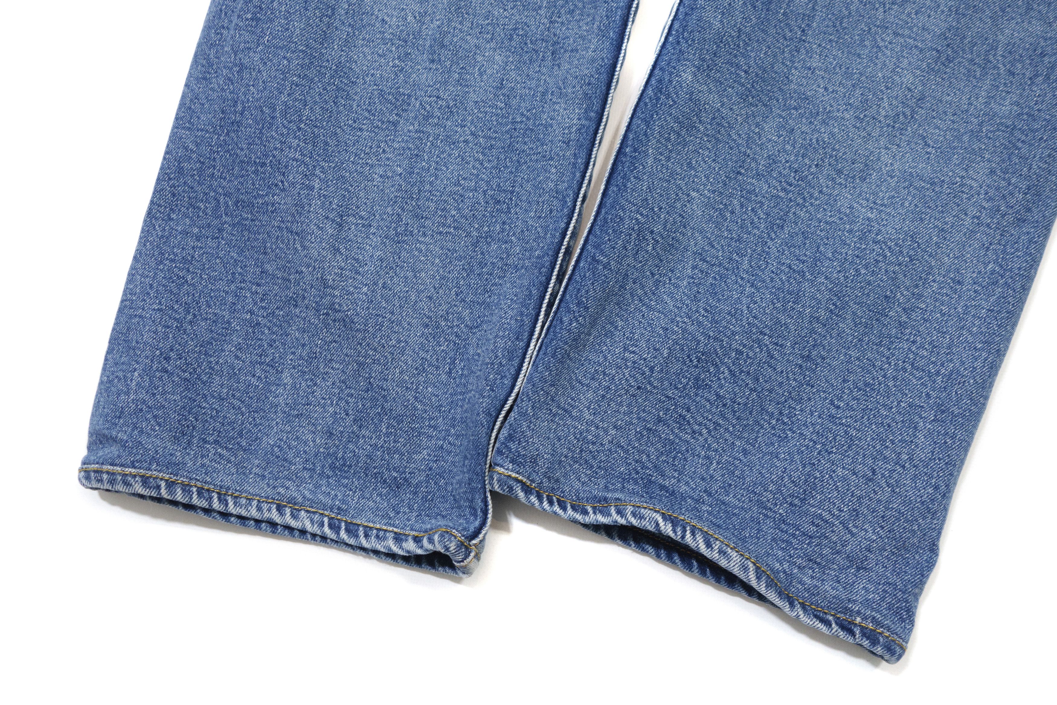 Levi's 514 Big E Premium Selvedge Washed Cropped Jeans Size US 34 / EU 50 - 7 Thumbnail