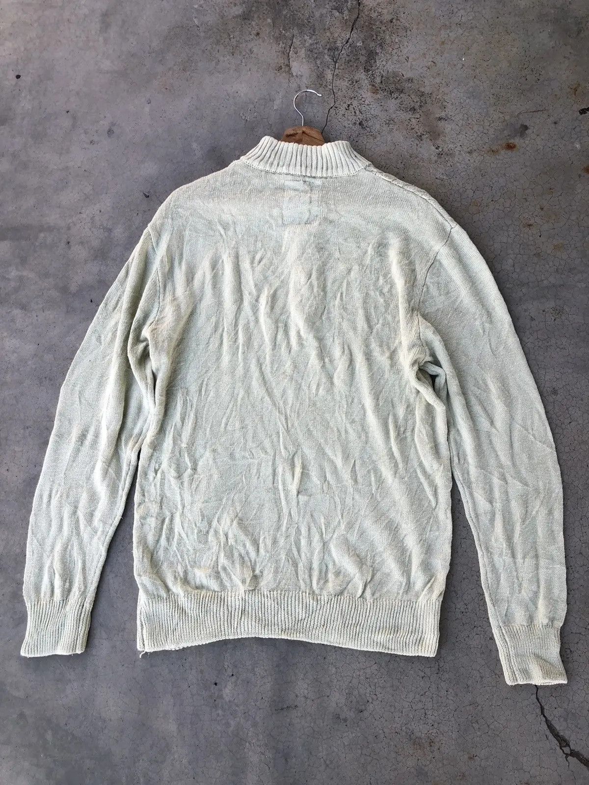 Aran Isles Knitwear × Designer × Homespun Knitwear Japanesebrand Pureknit Jumper/Memeri Knitting Pattern Size US M / EU 48-50 / 2 - 8 Thumbnail