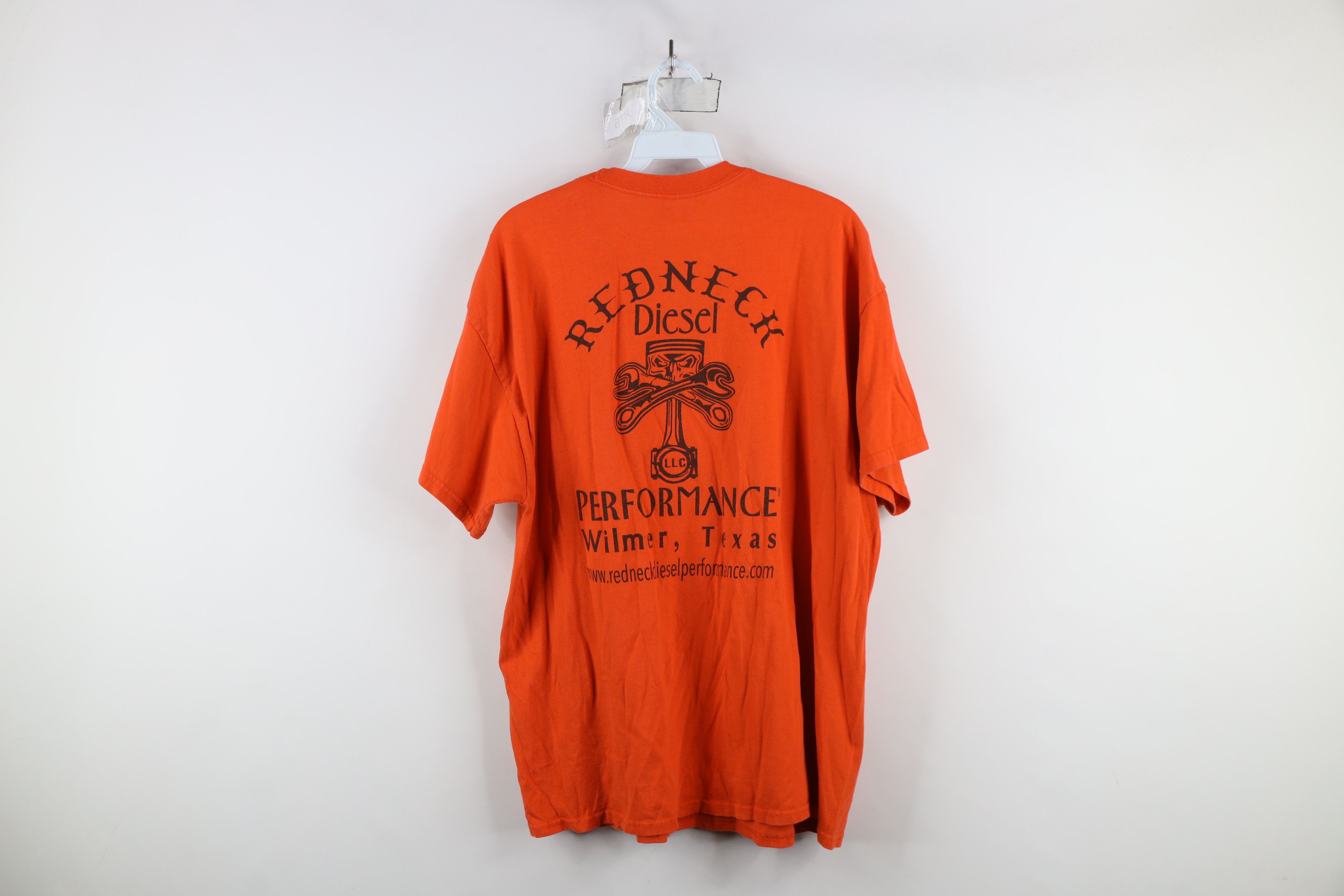 Vintage Vintage Y2K Streetwear Redneck Diesel Car T-Shirt Orange Size US L / EU 52-54 / 3 - 11 Thumbnail