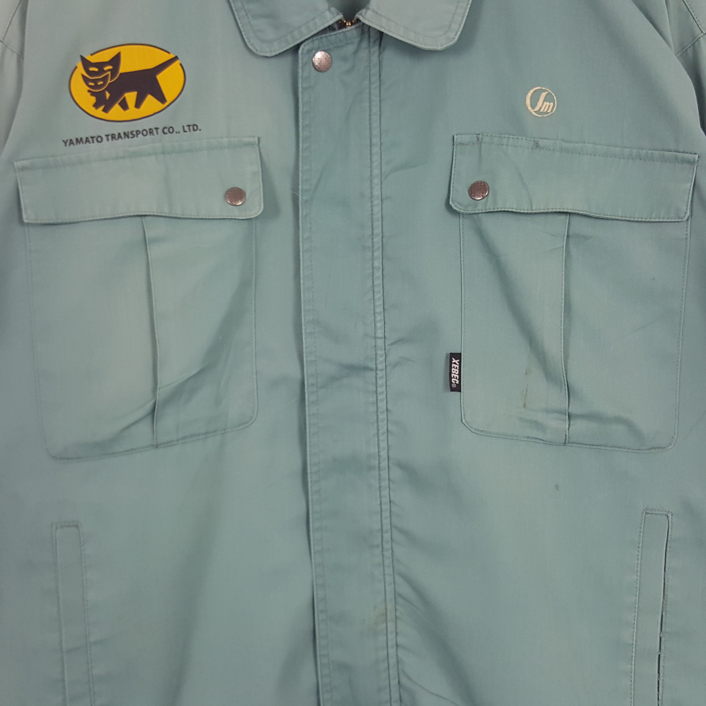 Japanese Brand × Vintage Vintage Yamato Transport Japanese Brand Work Jacket Size US L / EU 52-54 / 3 - 4 Thumbnail