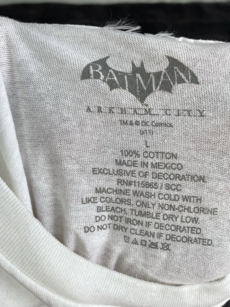 DC Comics × ROCKSTEADY Original 'Batman: Arkham City' From Release T-Shirt Size US L / EU 52-54 / 3 - 2 Thumbnail